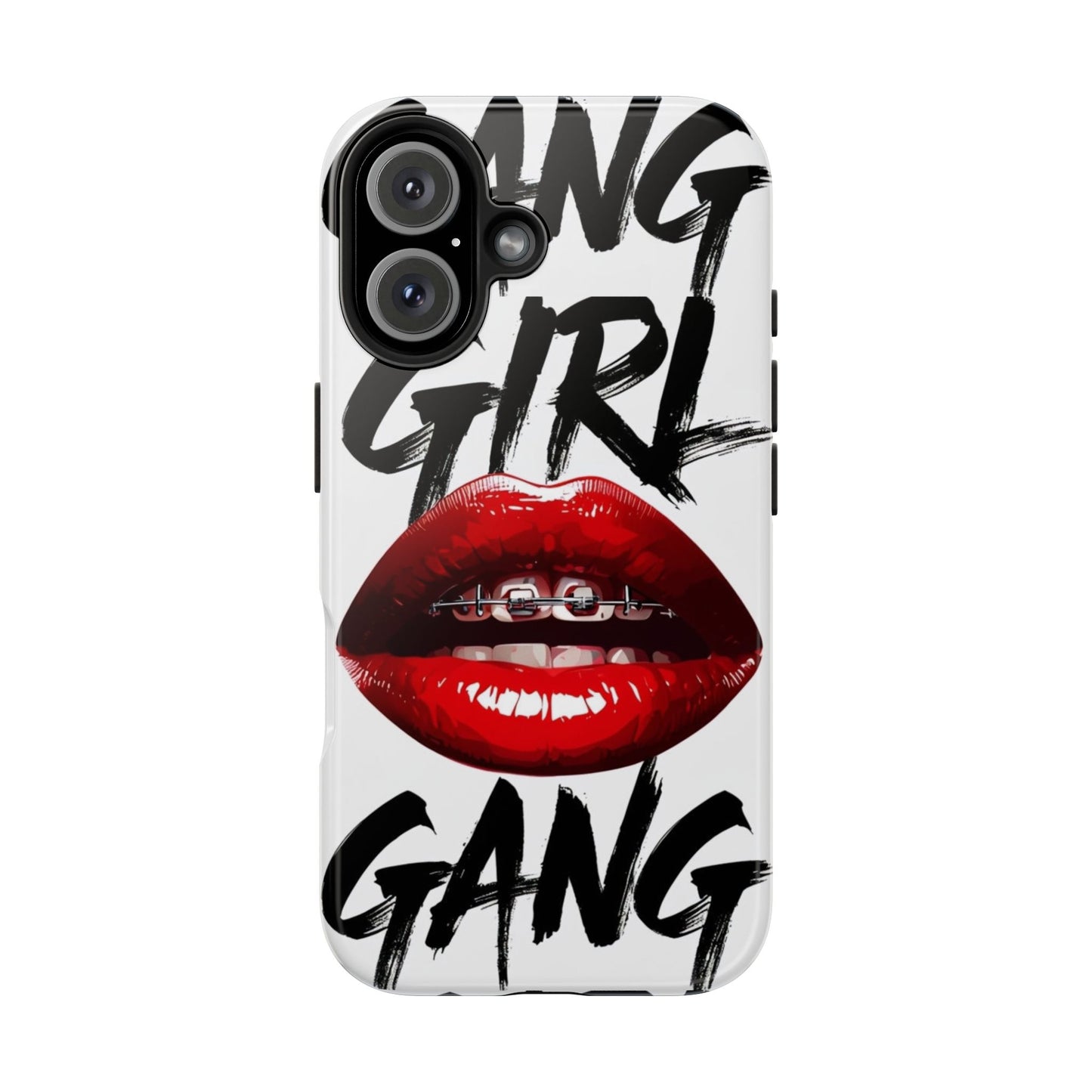 Bold 'Girl Gang' Tough Phone Case – Protective and Stylish Accessory for Trendsetters