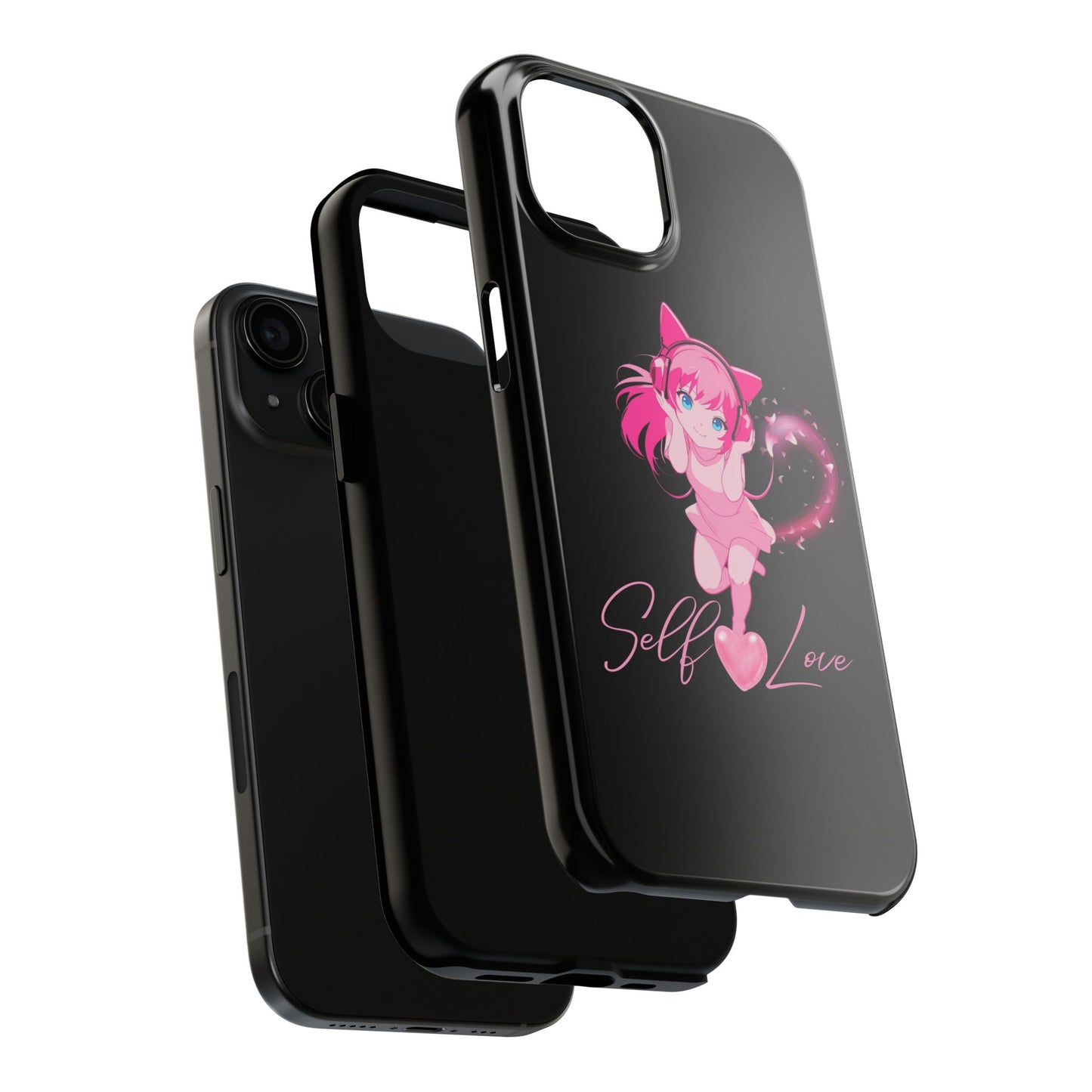 Self Love Tough Phone Case for Anime Lovers