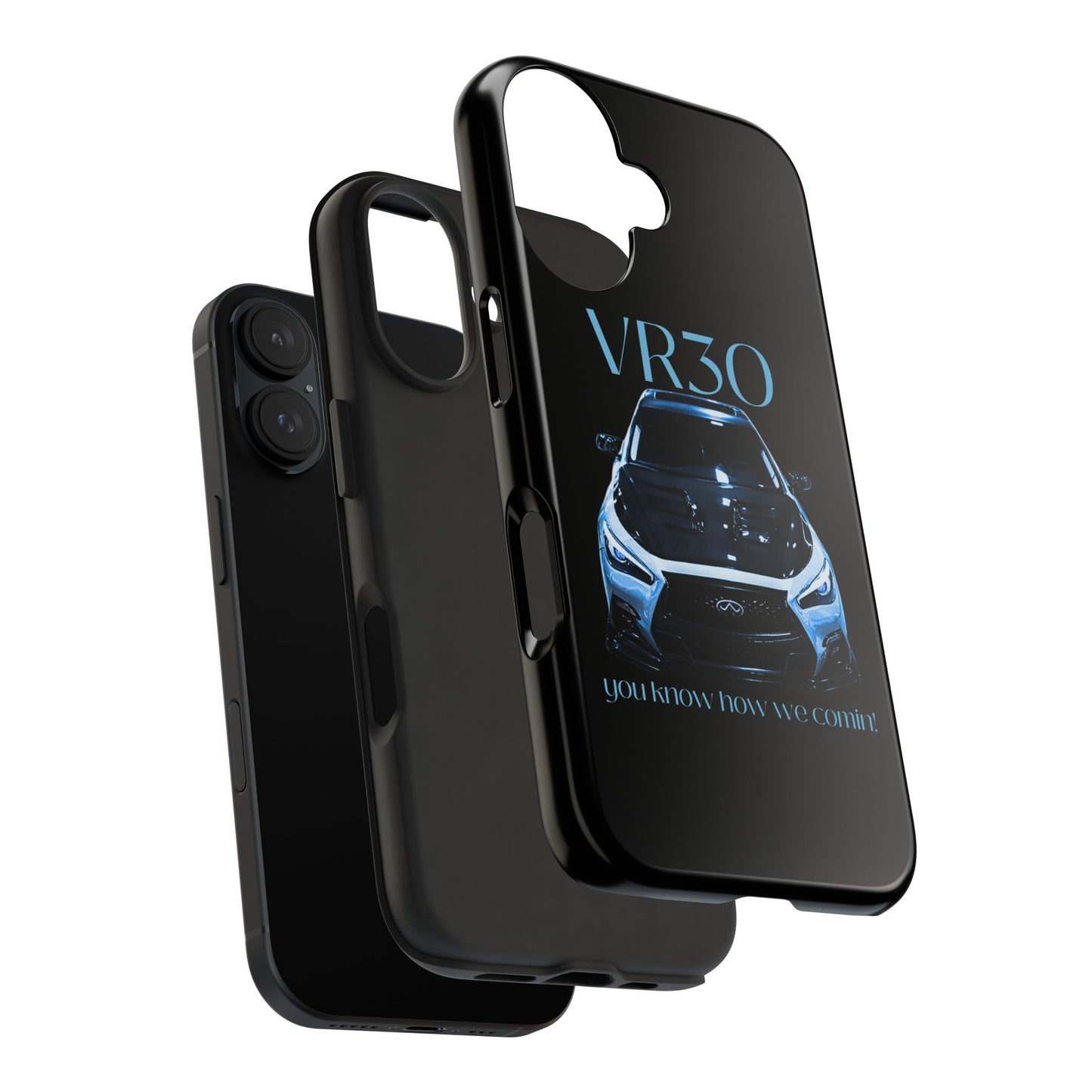 VR30 Sports Car Tough Phone Case - Stylish and Durable Protection for Car Enthusiasts