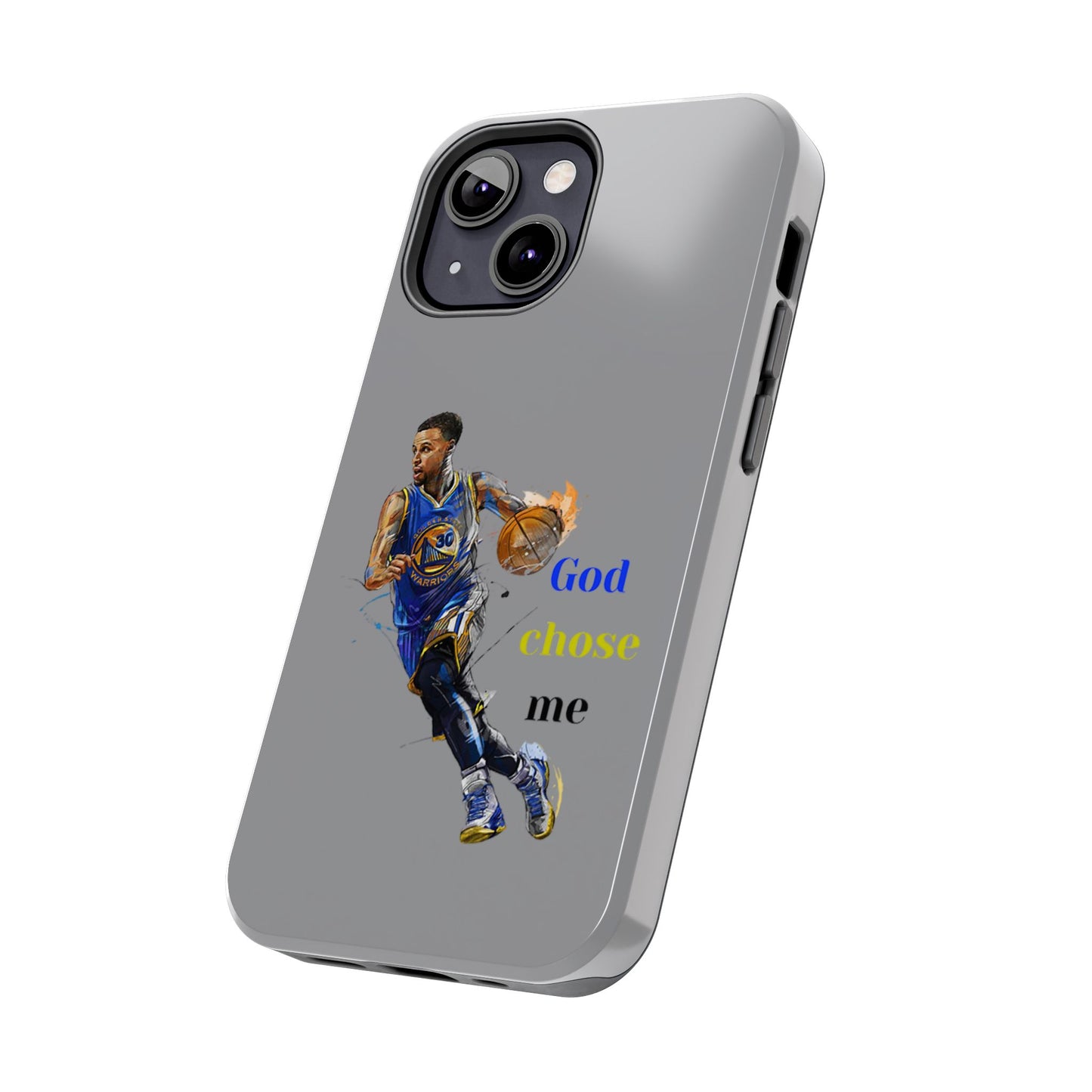 Phone case- God Chose Me Tough Phone Case - Durable Protection