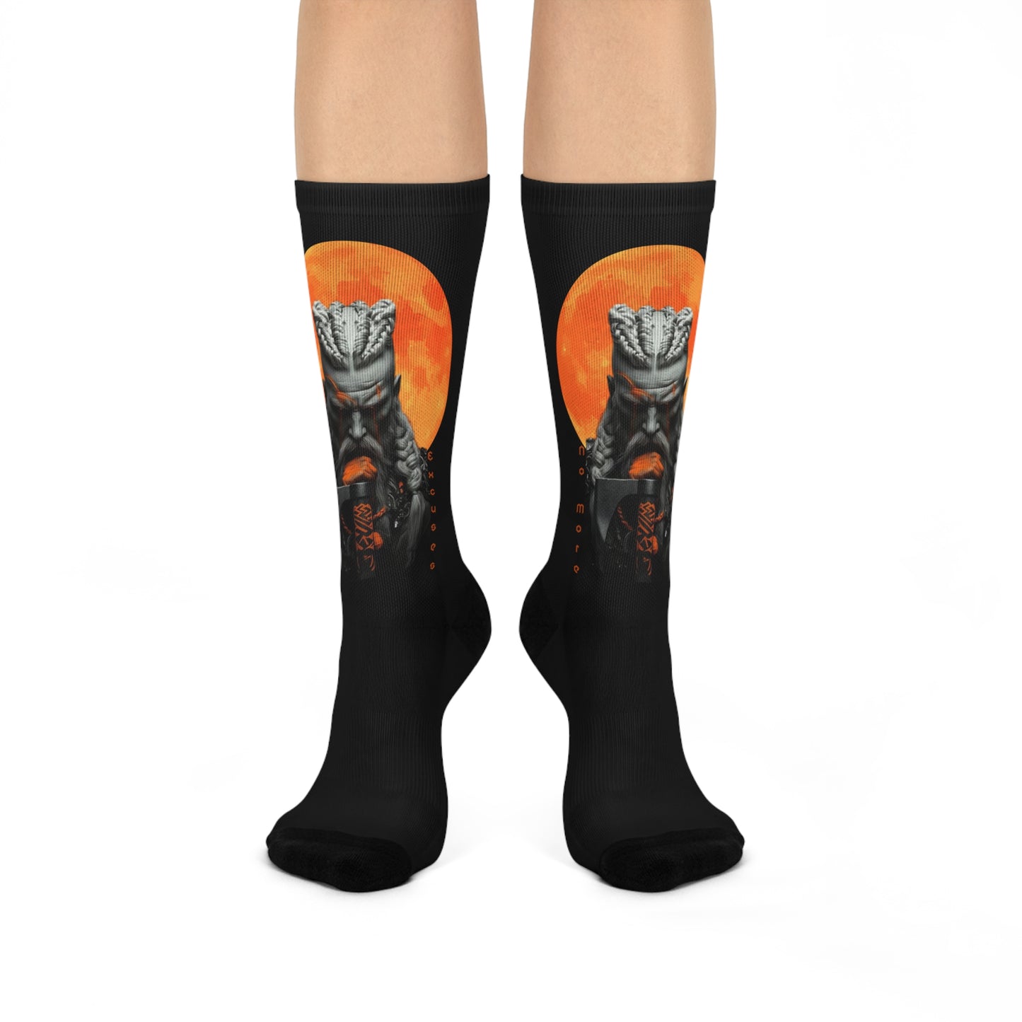 🧦 Cushioned Socks with Mythical Creature Design – Cozy & Stylish for Halloween and Fantasy Fans