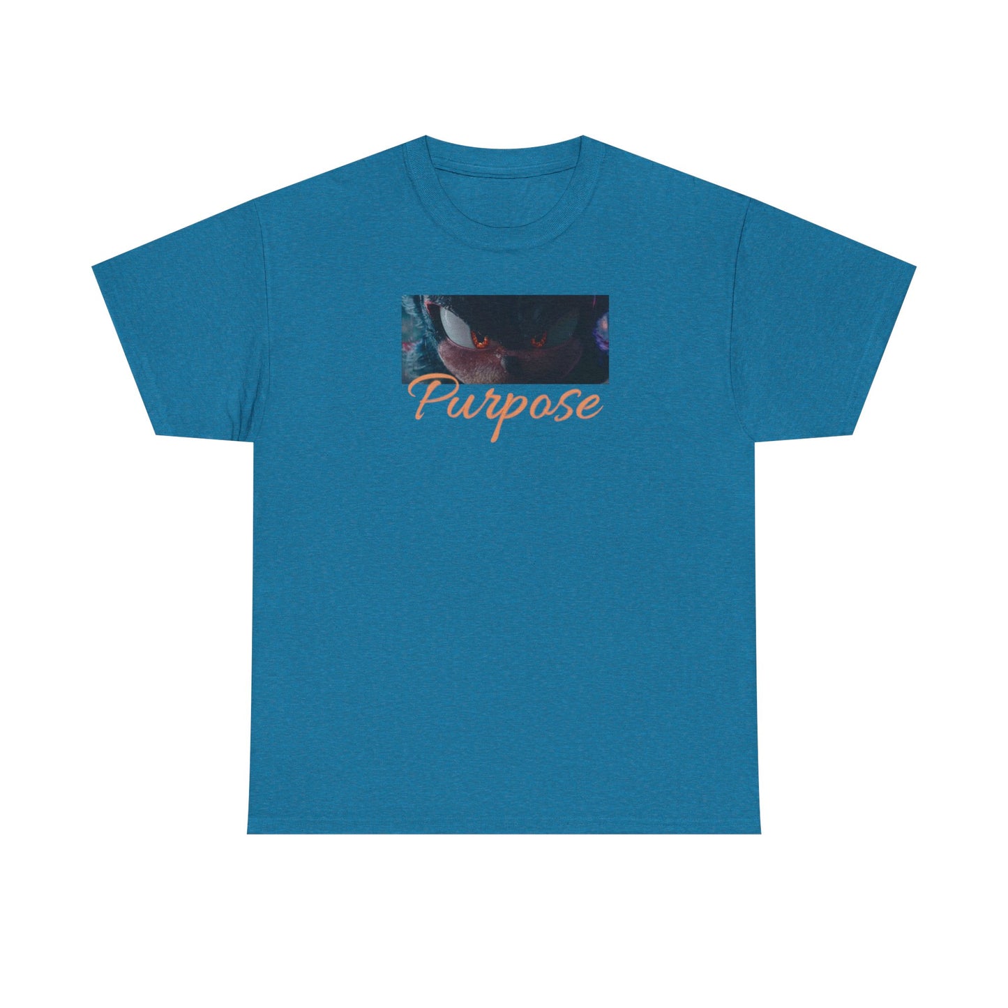 Hyper Blue Motivational Graphic Sonic T-Shirt for Men & Women – Fast & Focused Gamer Tee