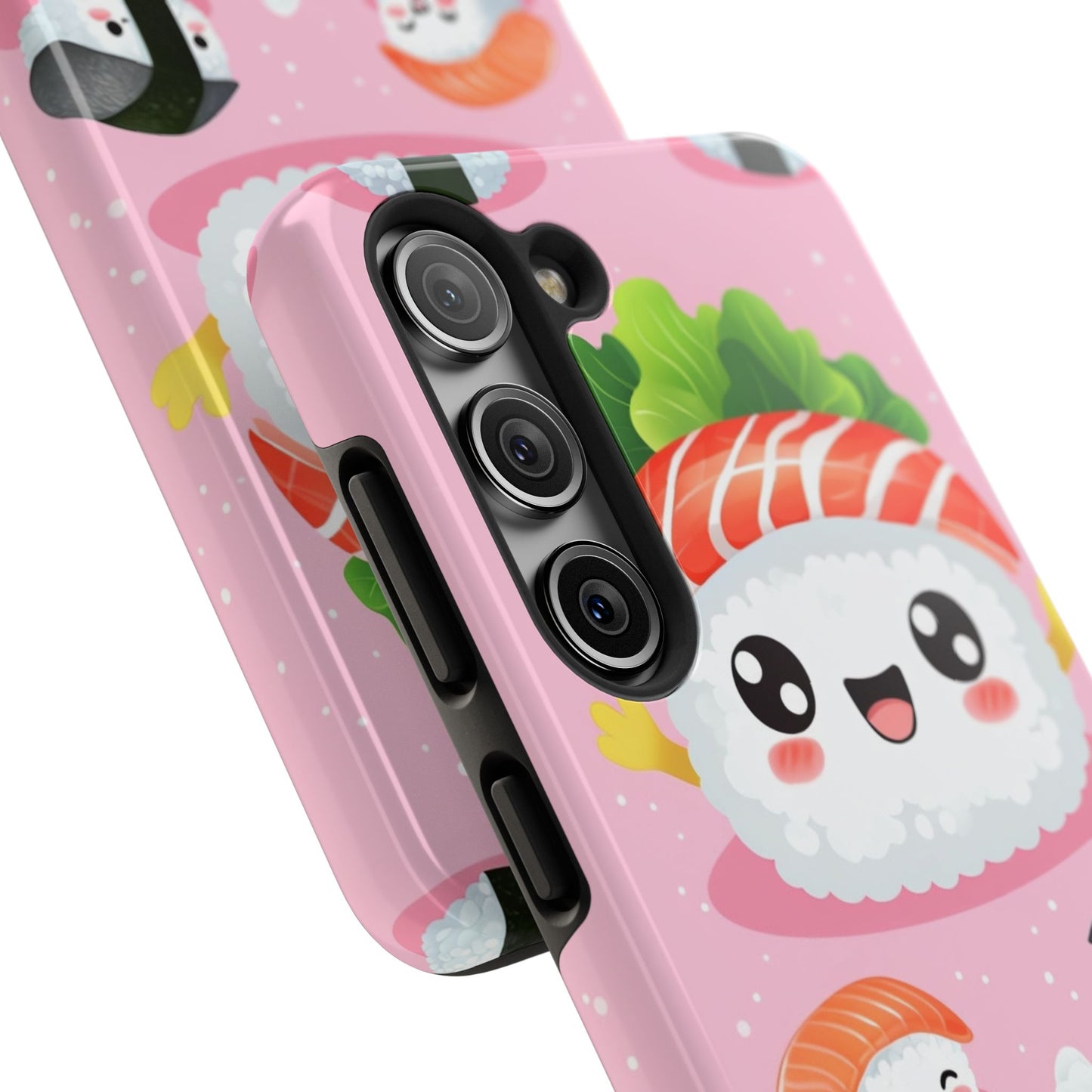 Adorable Sushi Tough Phone Case | Cute Kawaii Design for Food Lovers