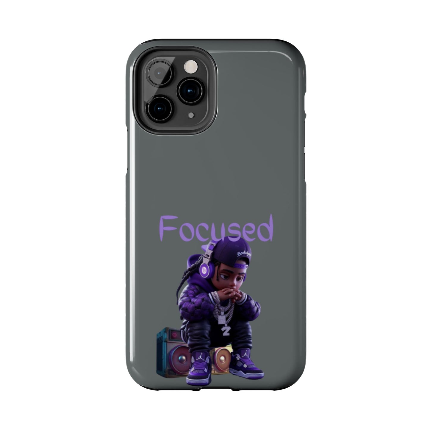 Phone Case- Focused Tough Case- Durable Protection
