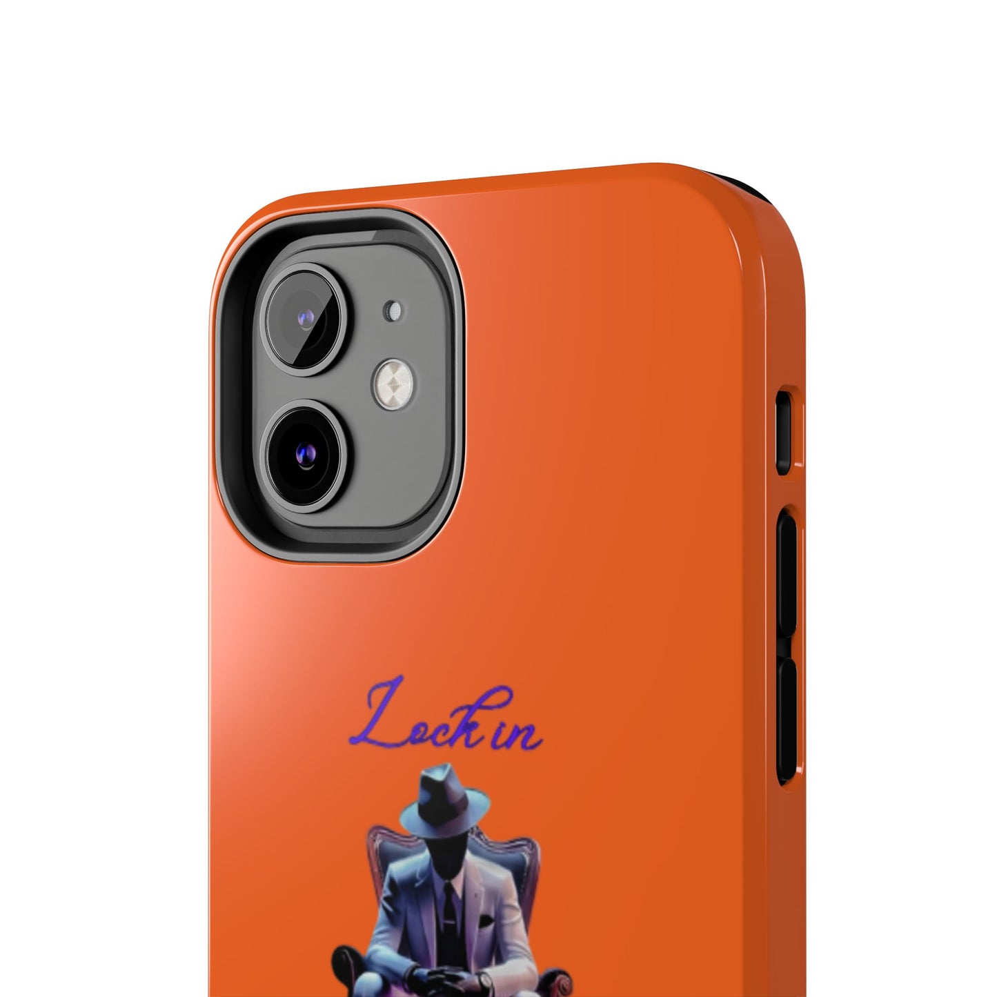Phone case- Lock In, Stay discipline Tough Phone Case - Durable Protection