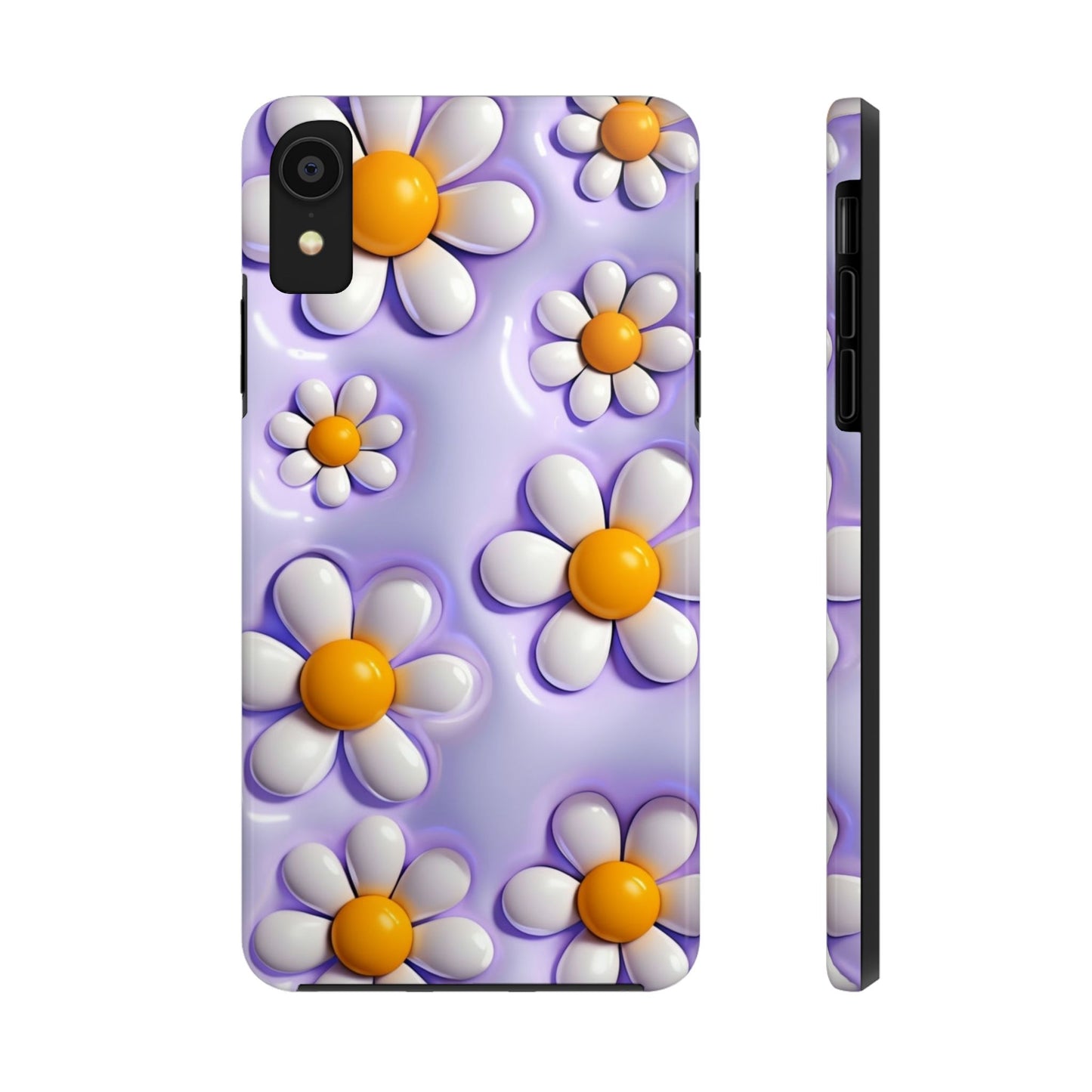 πΌ Floral Tough Phone Case β Vibrant Daisy Spring Design, for iPhones & Androids