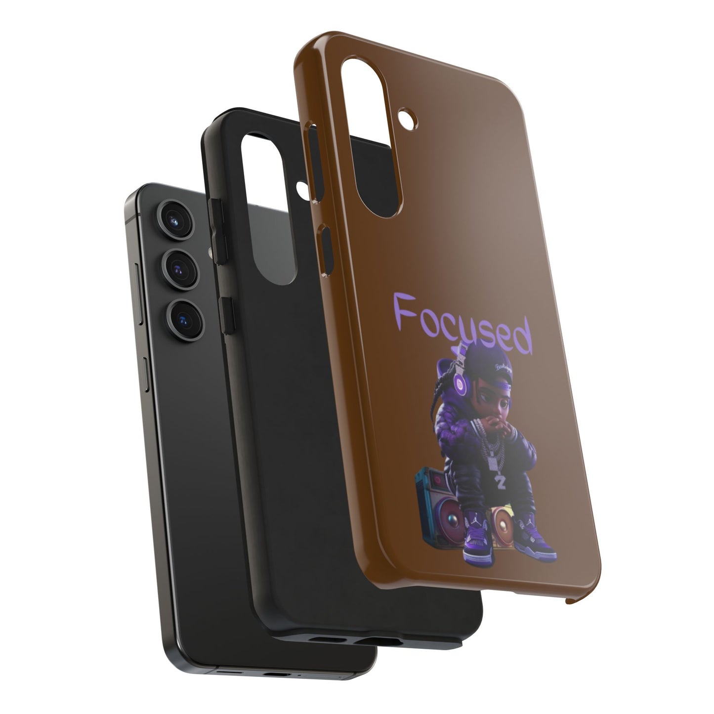 Phone Case- Focused Tough Case- Durable Protection