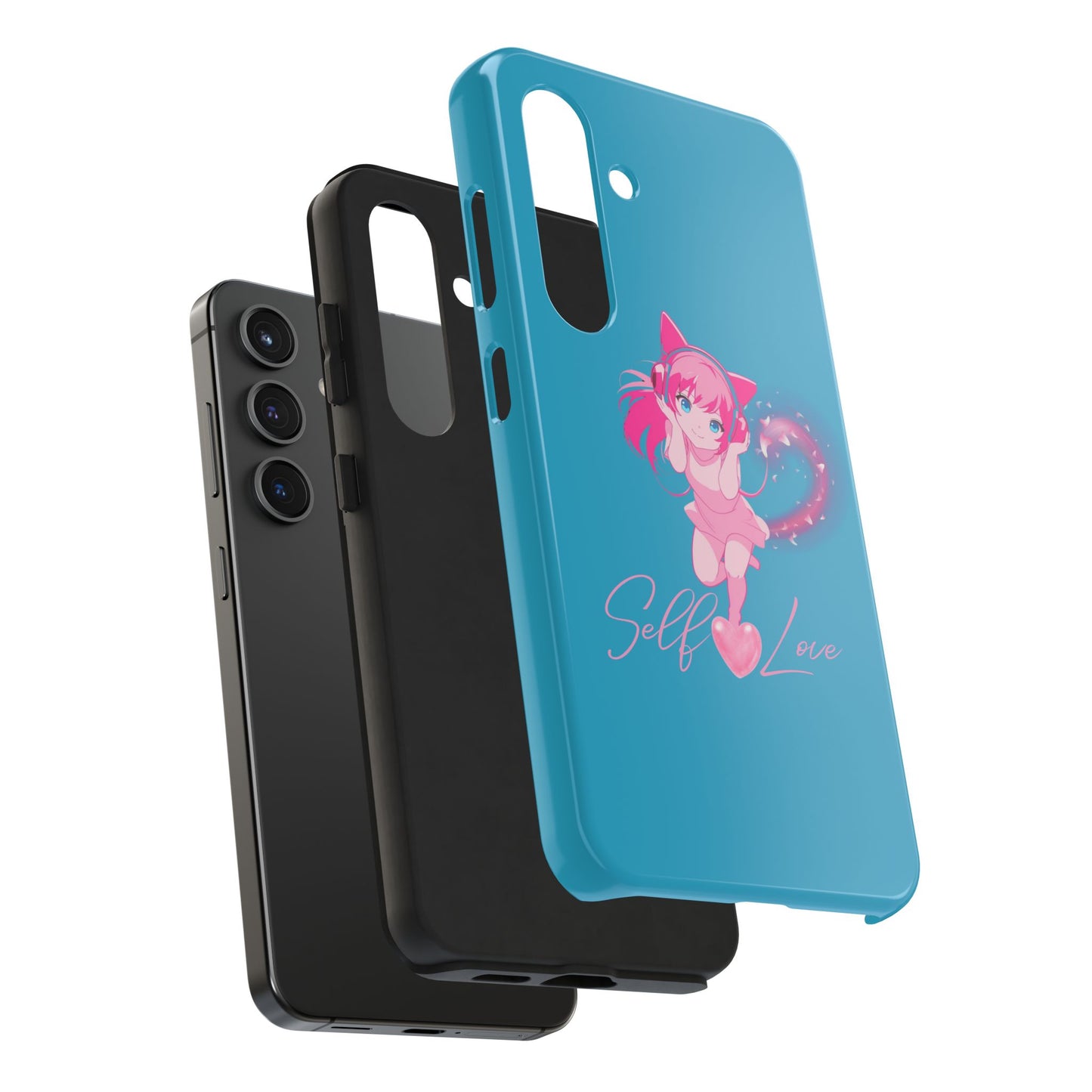 Self Love Tough Phone Case for Anime Lovers