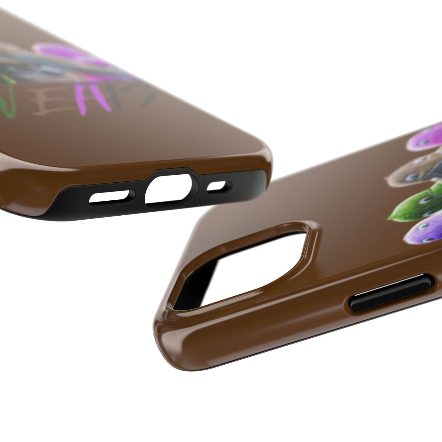 Cool Cartoon-Inspired Tough Phone Case - 'SWEATS'