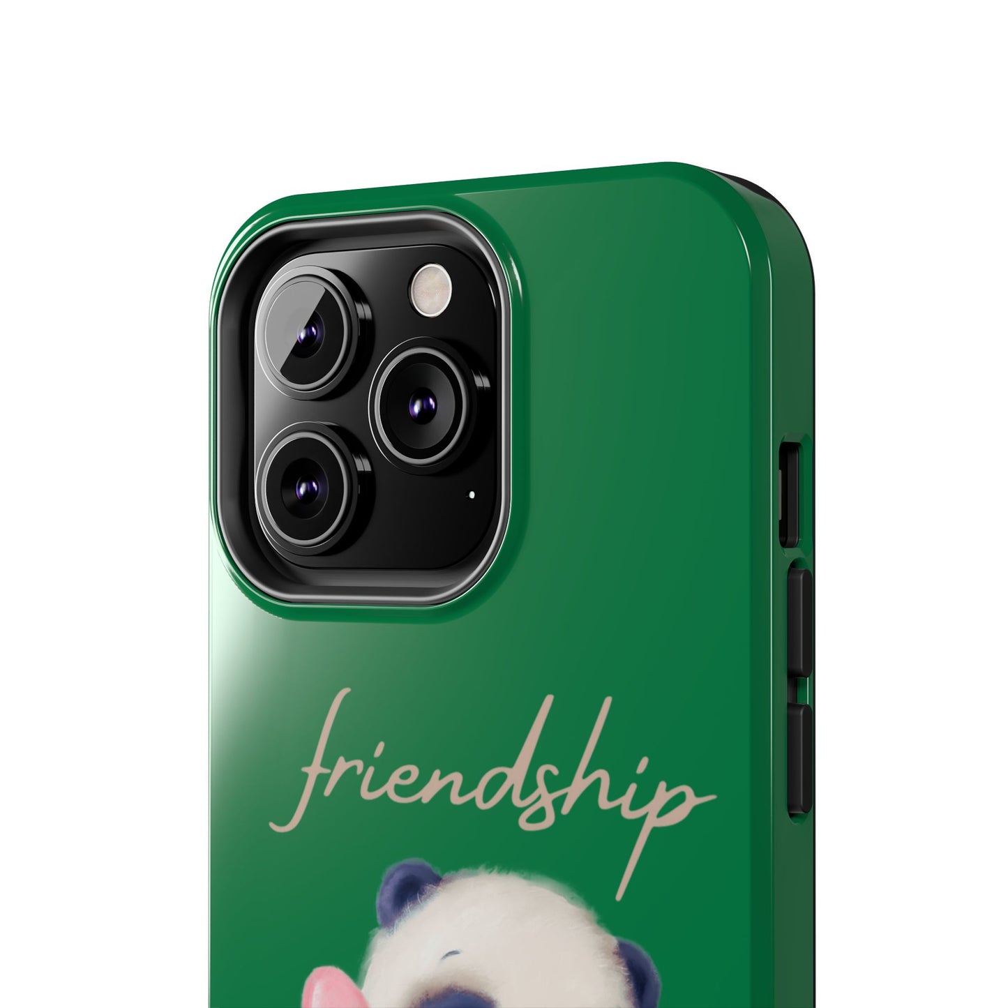 Phone case- Cute Panda Friendship Tough Phone Case - Durable Protection