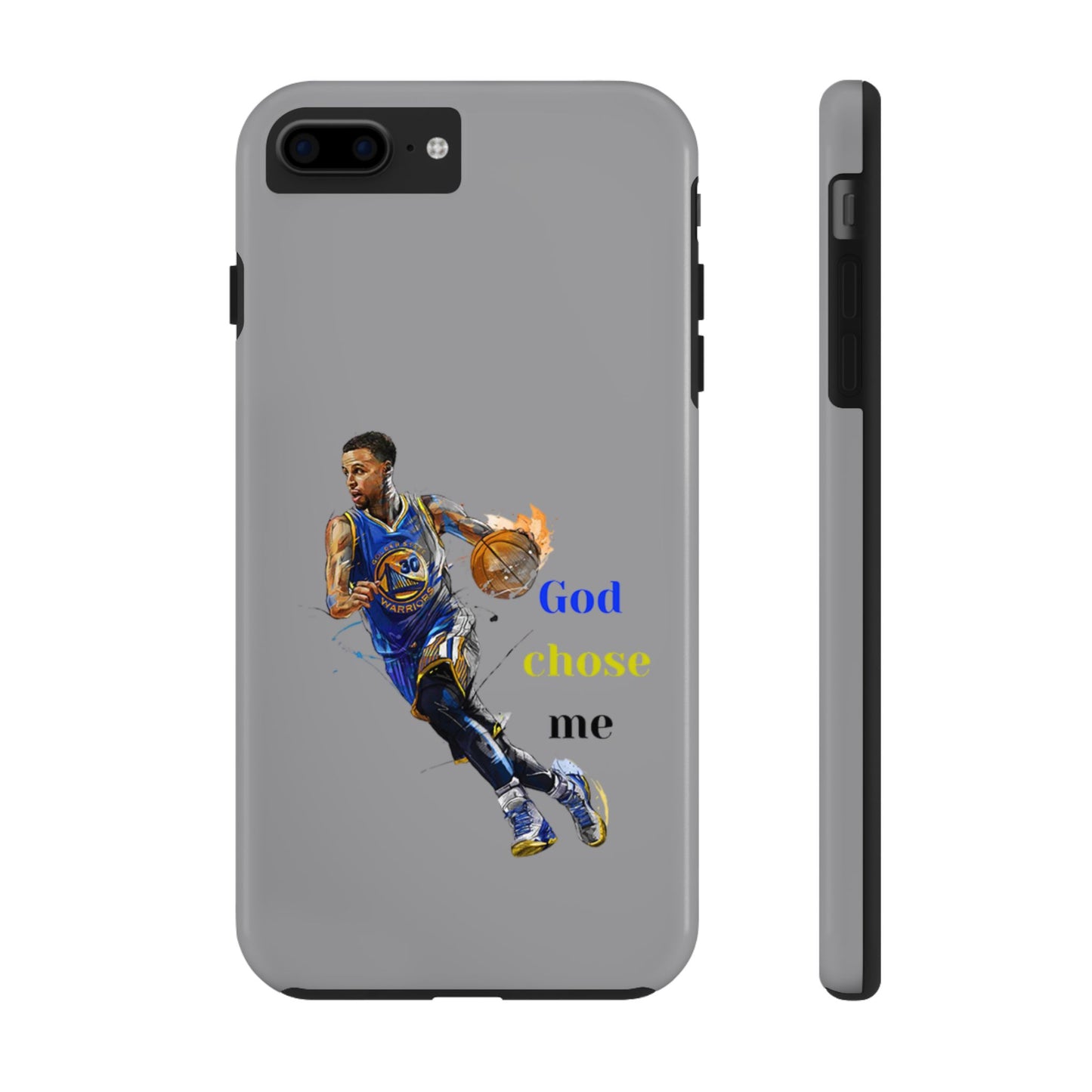 Phone case- God Chose Me Tough Phone Case - Durable Protection