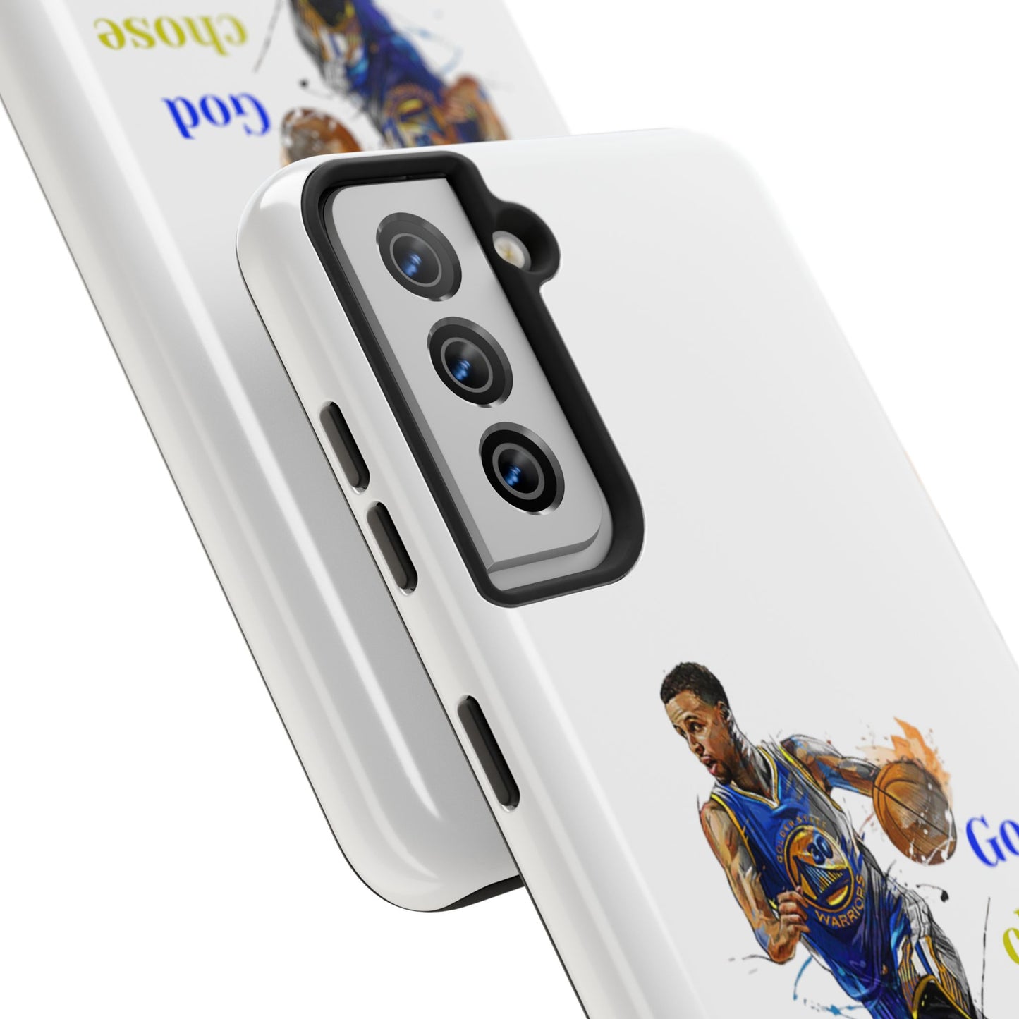 Phone case- God Chose Me Tough Phone Case - Durable Protection