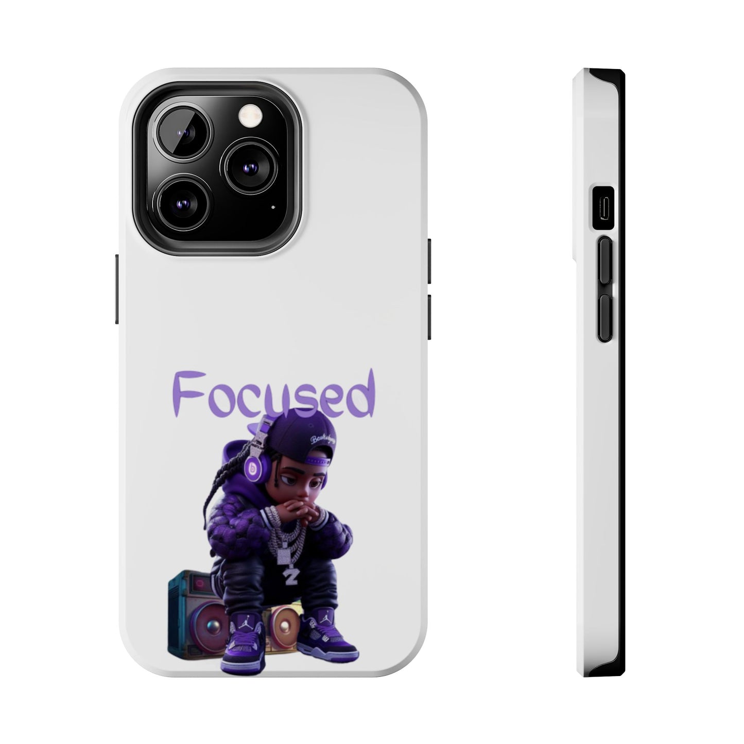 Phone Case- Focused Tough Case- Durable Protection