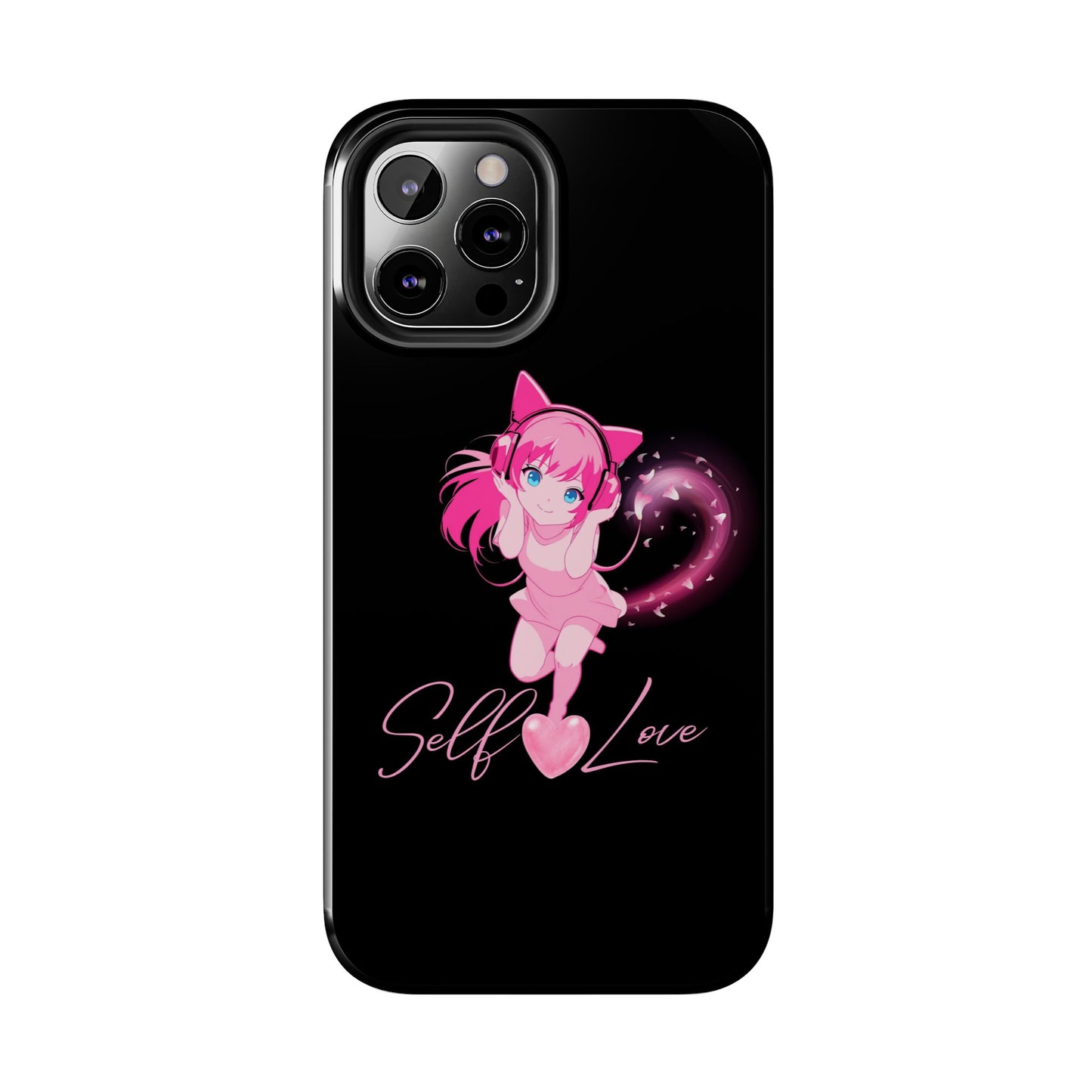 Self Love Tough Phone Case for Anime Lovers