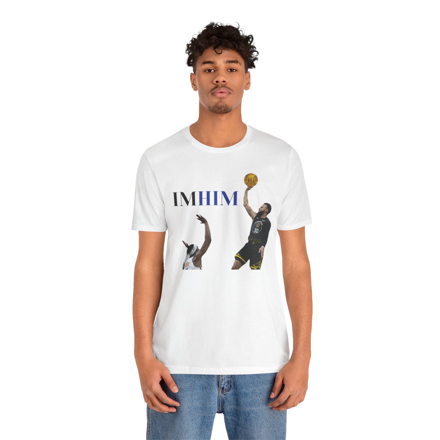 Championship Gold Men & Women’s T-Shirt – "I'm Him" Steph Curry Inspired Basketball Tee