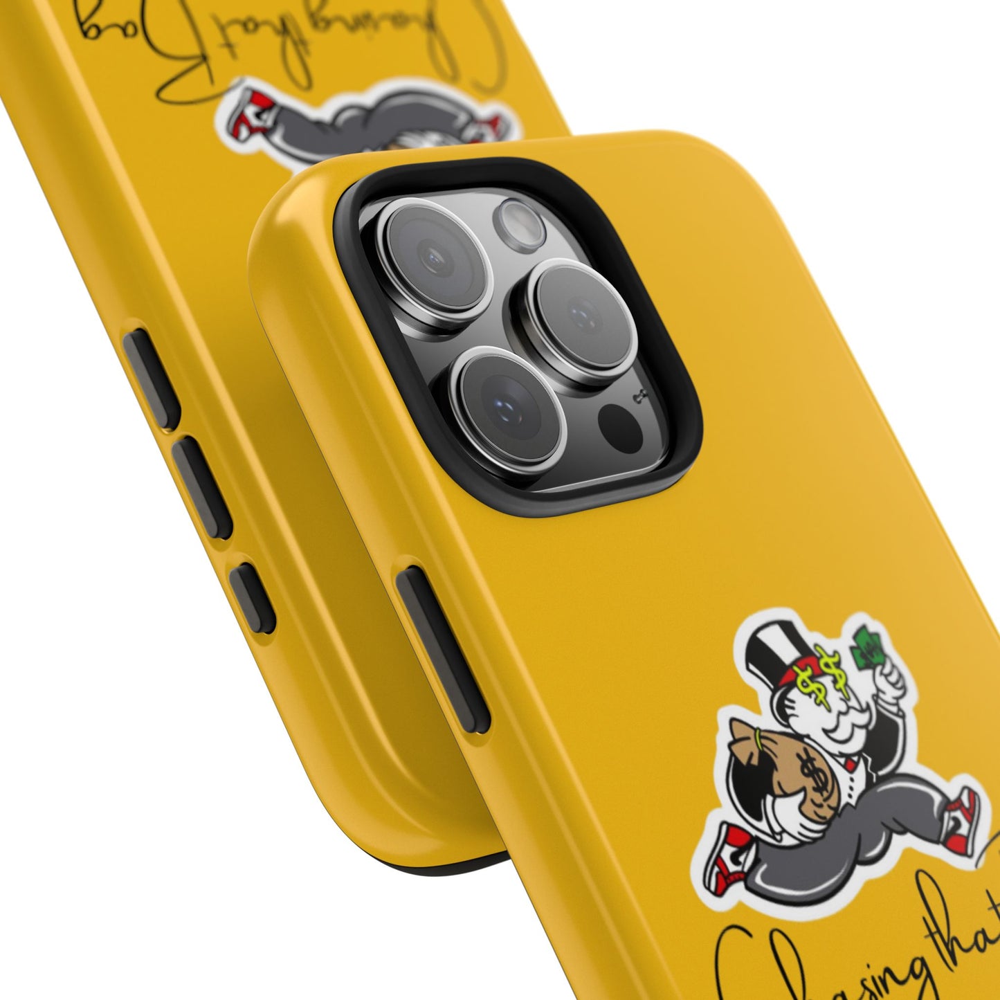 Phone Case- Chasing That Bag Tough Case- Durable Protection