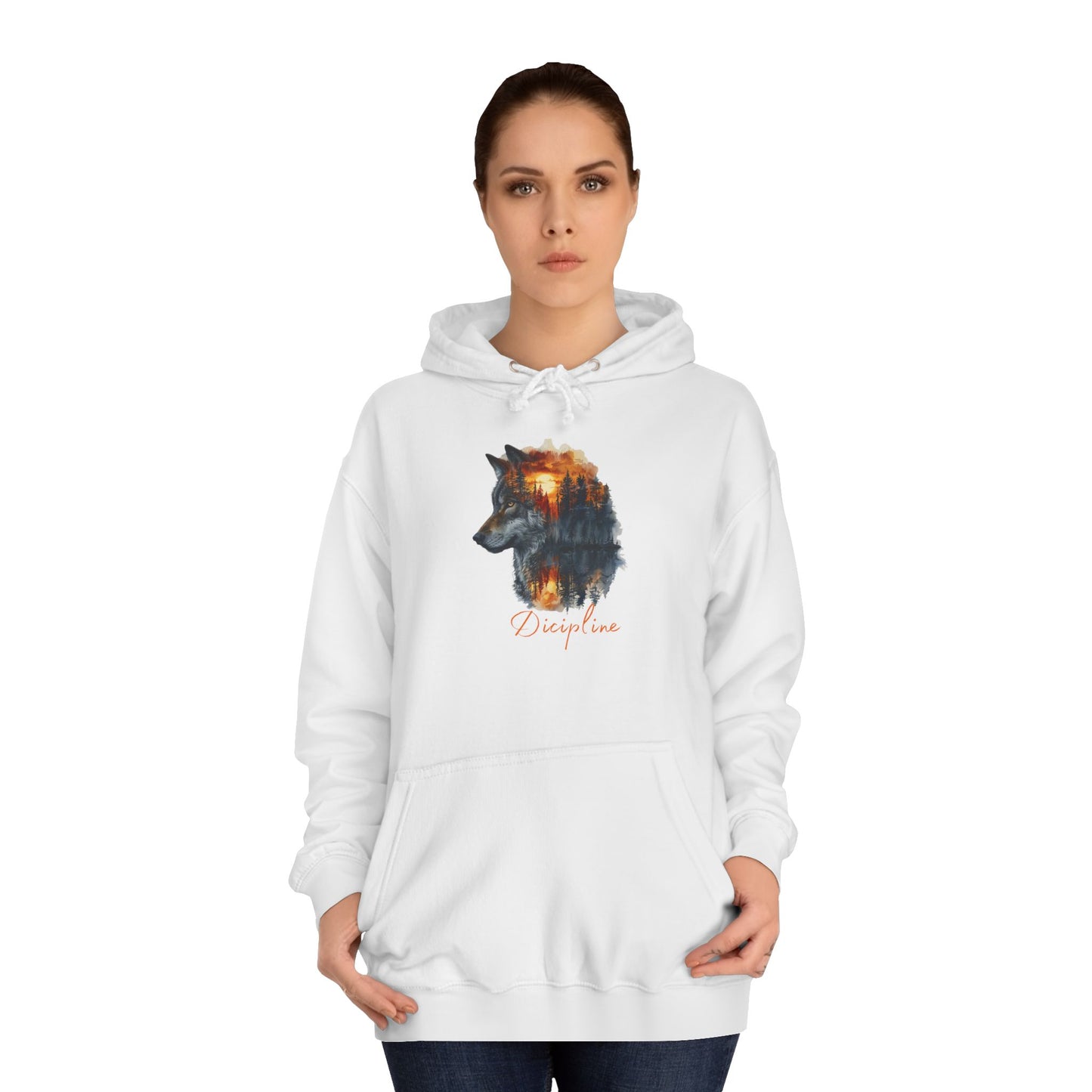 Neon Storm Wild Wolf Graphic Pullover – Multicolor Men’s Streetwear Sweatshirt