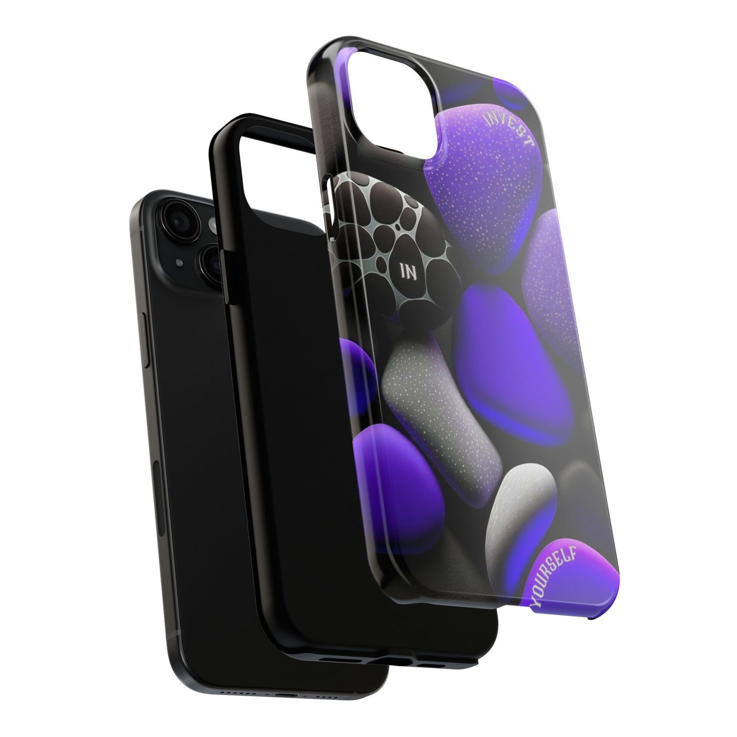 π‘ Invest in Yourself Motivational Tough Phone Case β Durable Shockproof Protection for iPhones & Androids π±β¨