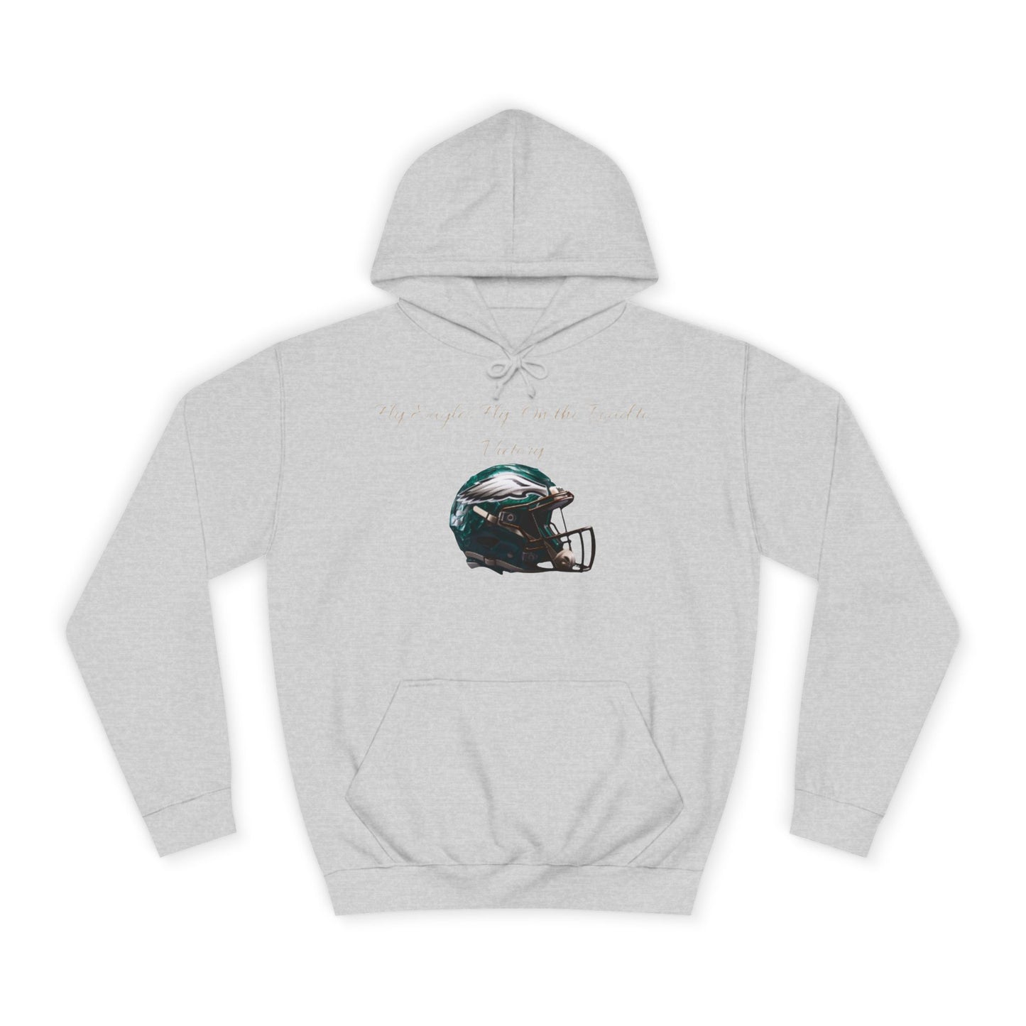 Midnight Green NFL Philadelphia Eagles Hoodie for Men & Women – "Fly Eagles, Fly" Game Day Sweatshirt with Drawstrings & Kangaroo Pocket