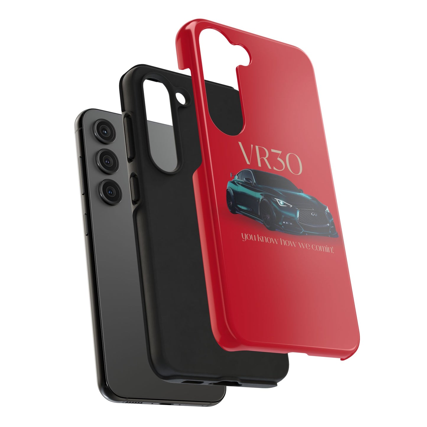VR30 Sports Car Tough Phone Case - Stylish and Durable Protection for Car Enthusiasts