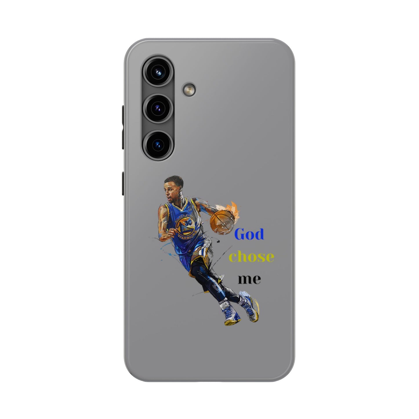 Phone case- God Chose Me Tough Phone Case - Durable Protection