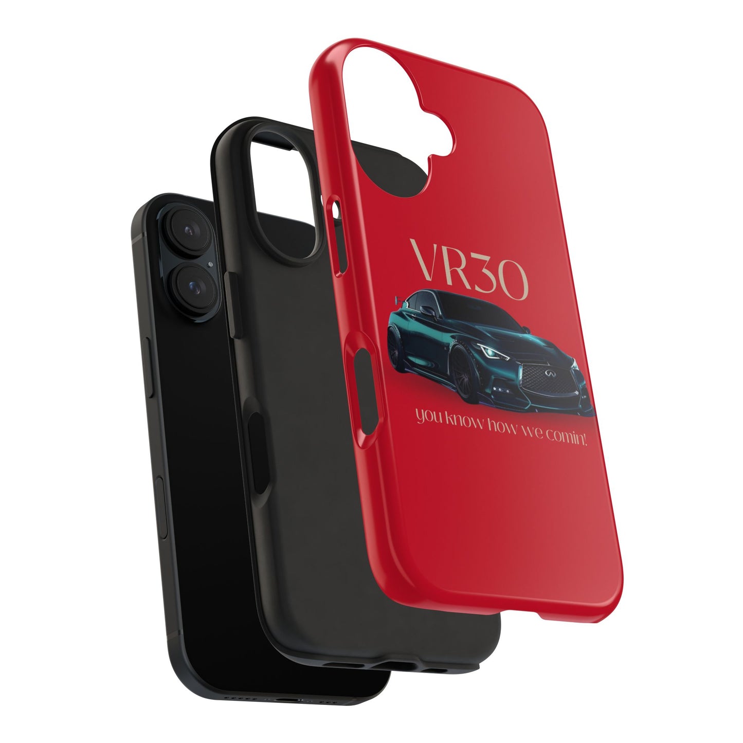 VR30 Sports Car Tough Phone Case - Stylish and Durable Protection for Car Enthusiasts