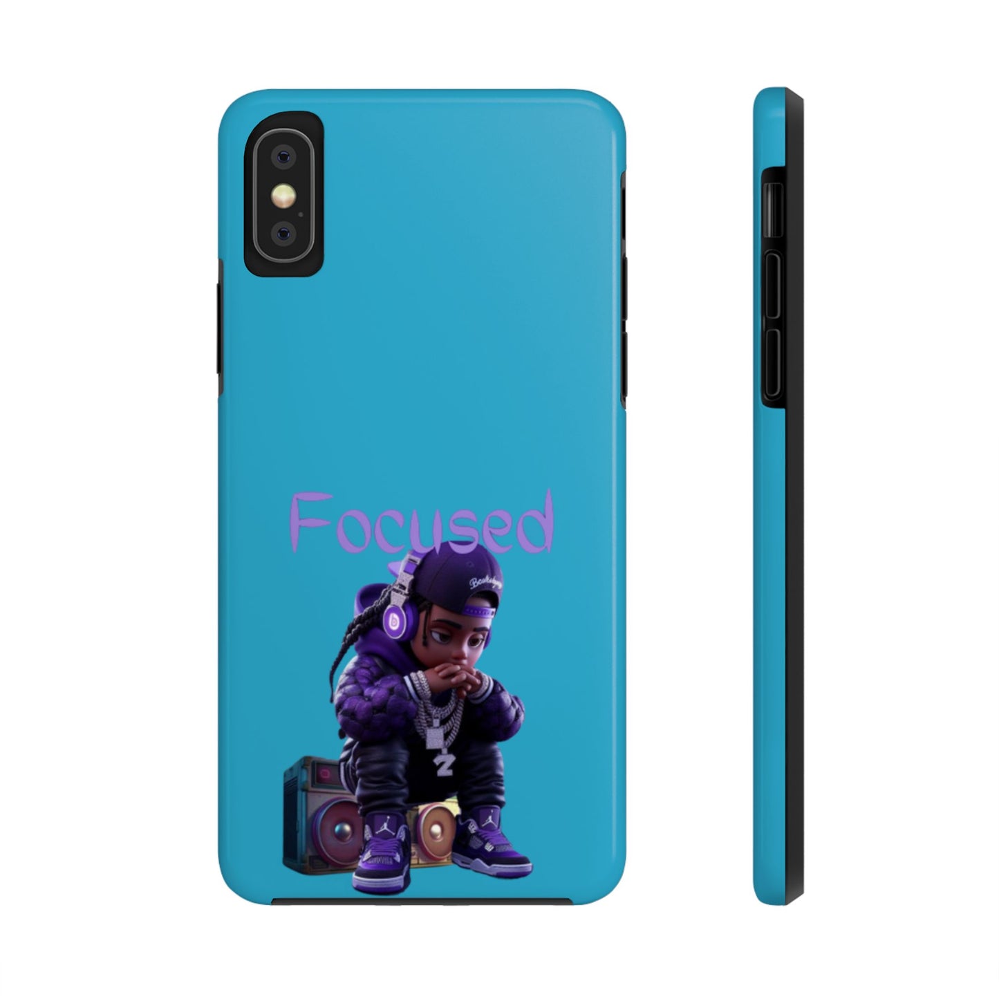 Phone Case- Focused Tough Case- Durable Protection