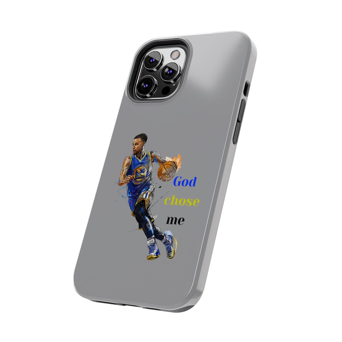 Phone case- God Chose Me Tough Phone Case - Durable Protection