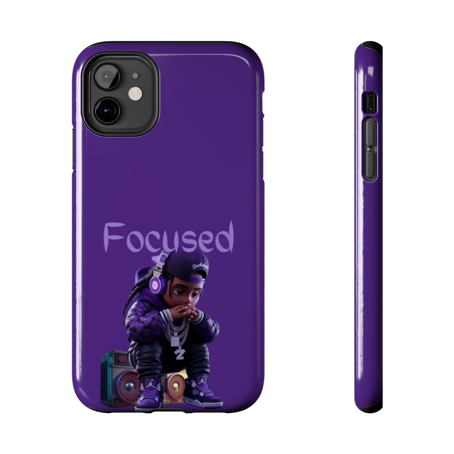 Phone Case- Focused Tough Case- Durable Protection