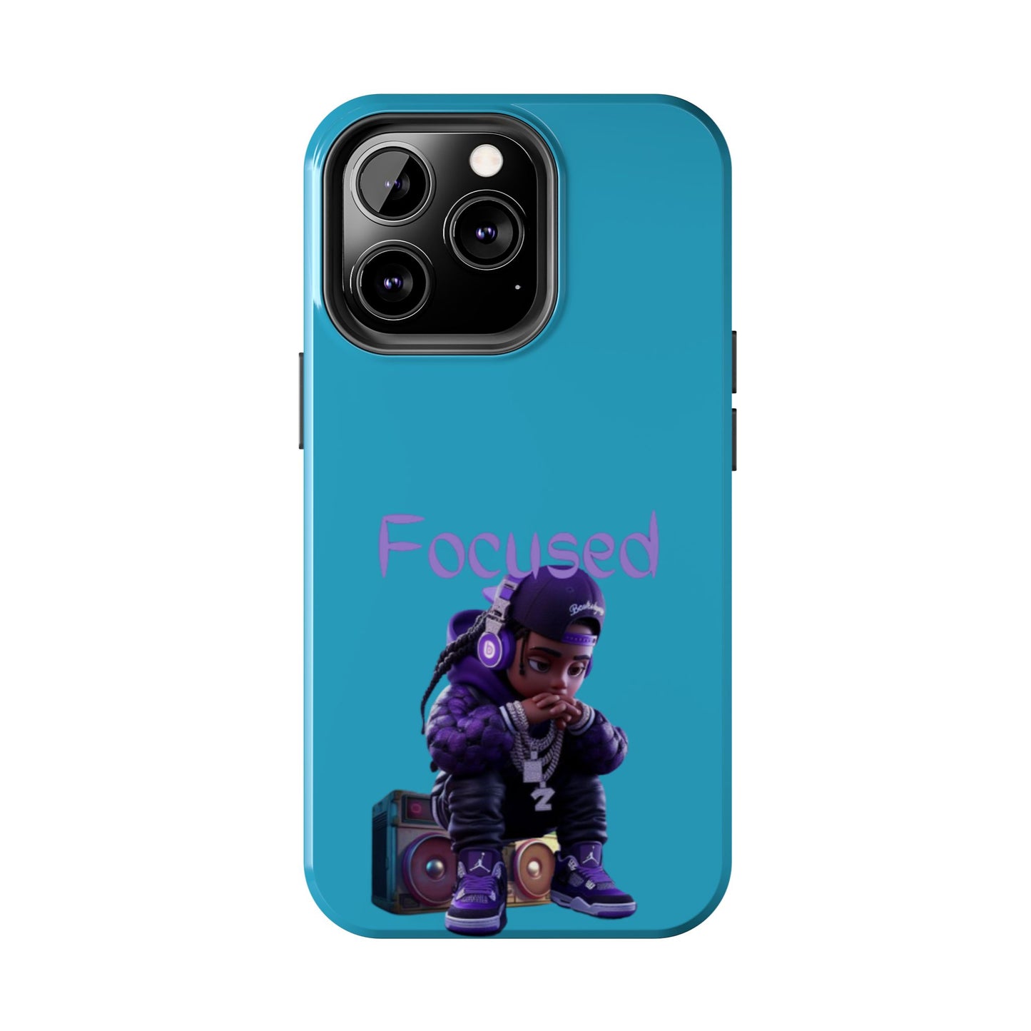 Phone Case- Focused Tough Case- Durable Protection