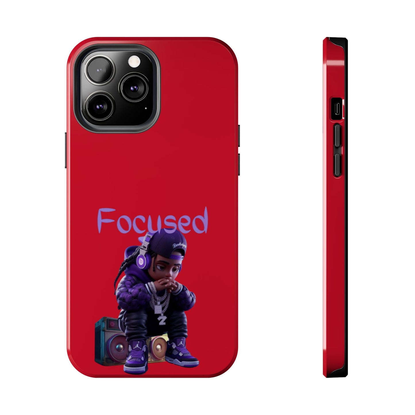 Phone Case- Focused Tough Case- Durable Protection