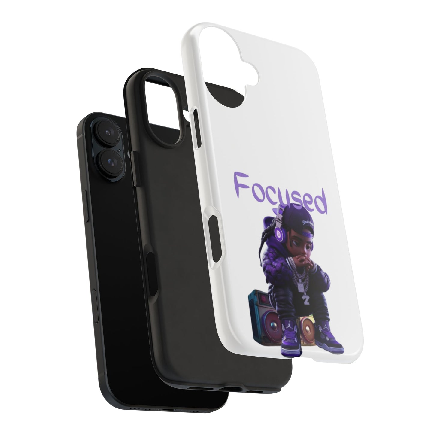 Phone Case- Focused Tough Case- Durable Protection