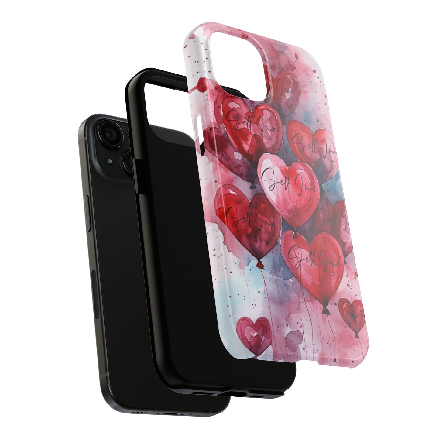 Tough Phone Cases Heart Design