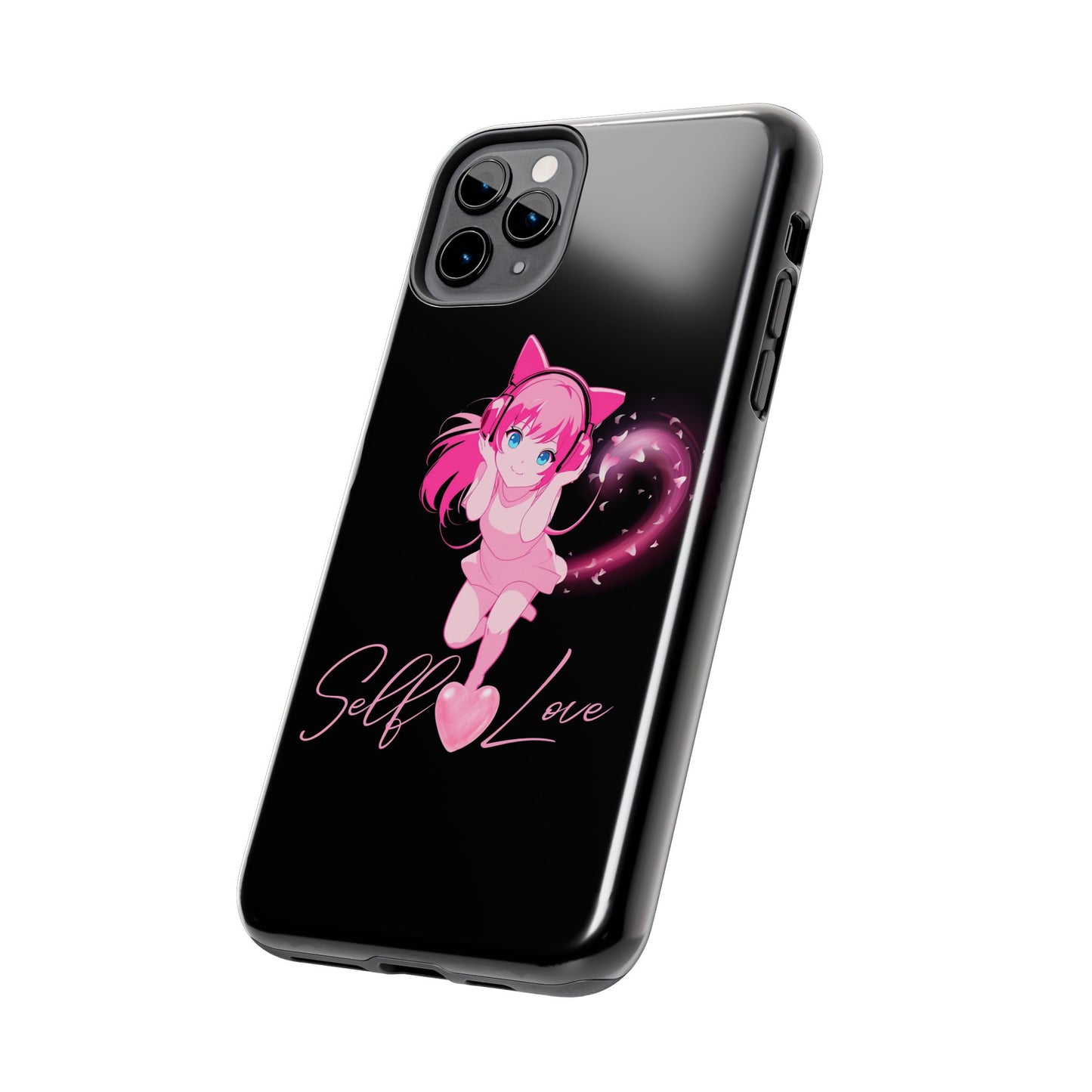 Self Love Tough Phone Case for Anime Lovers