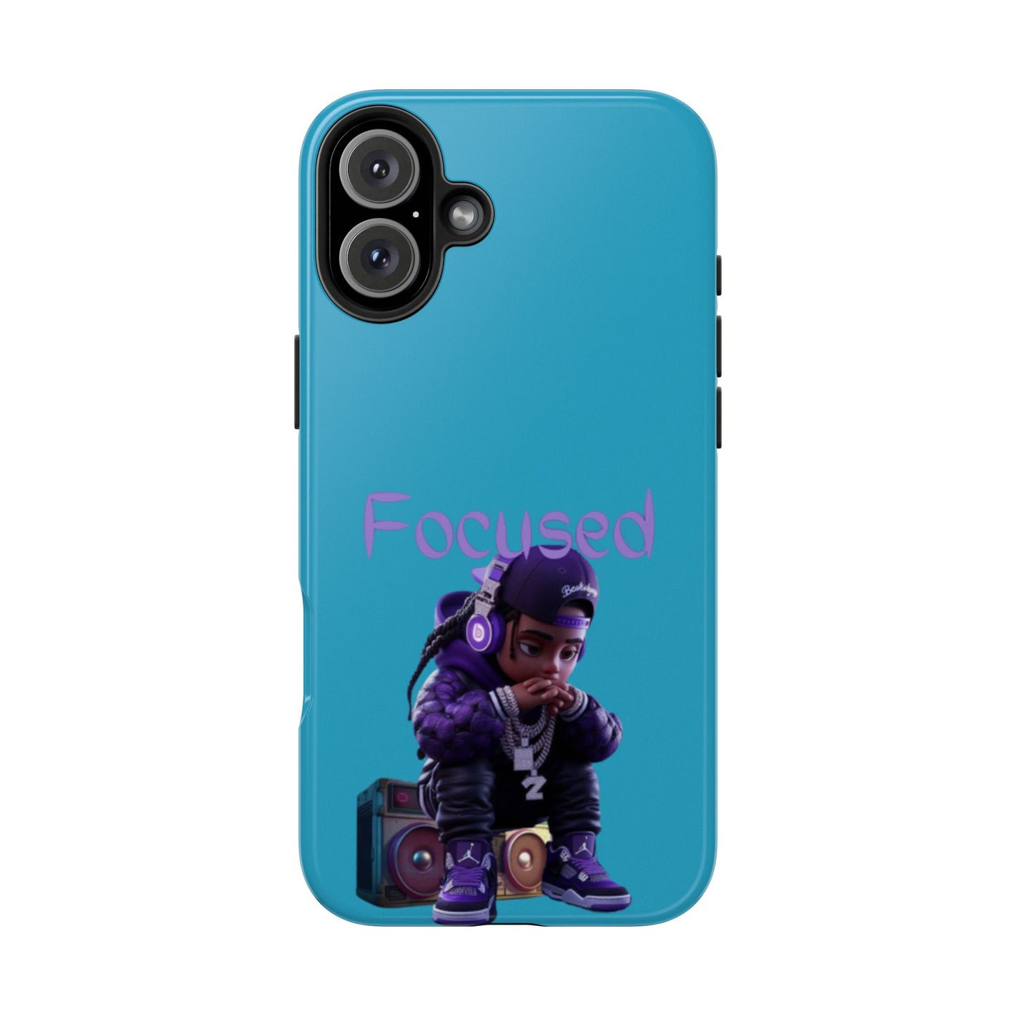 Phone Case- Focused Tough Case- Durable Protection