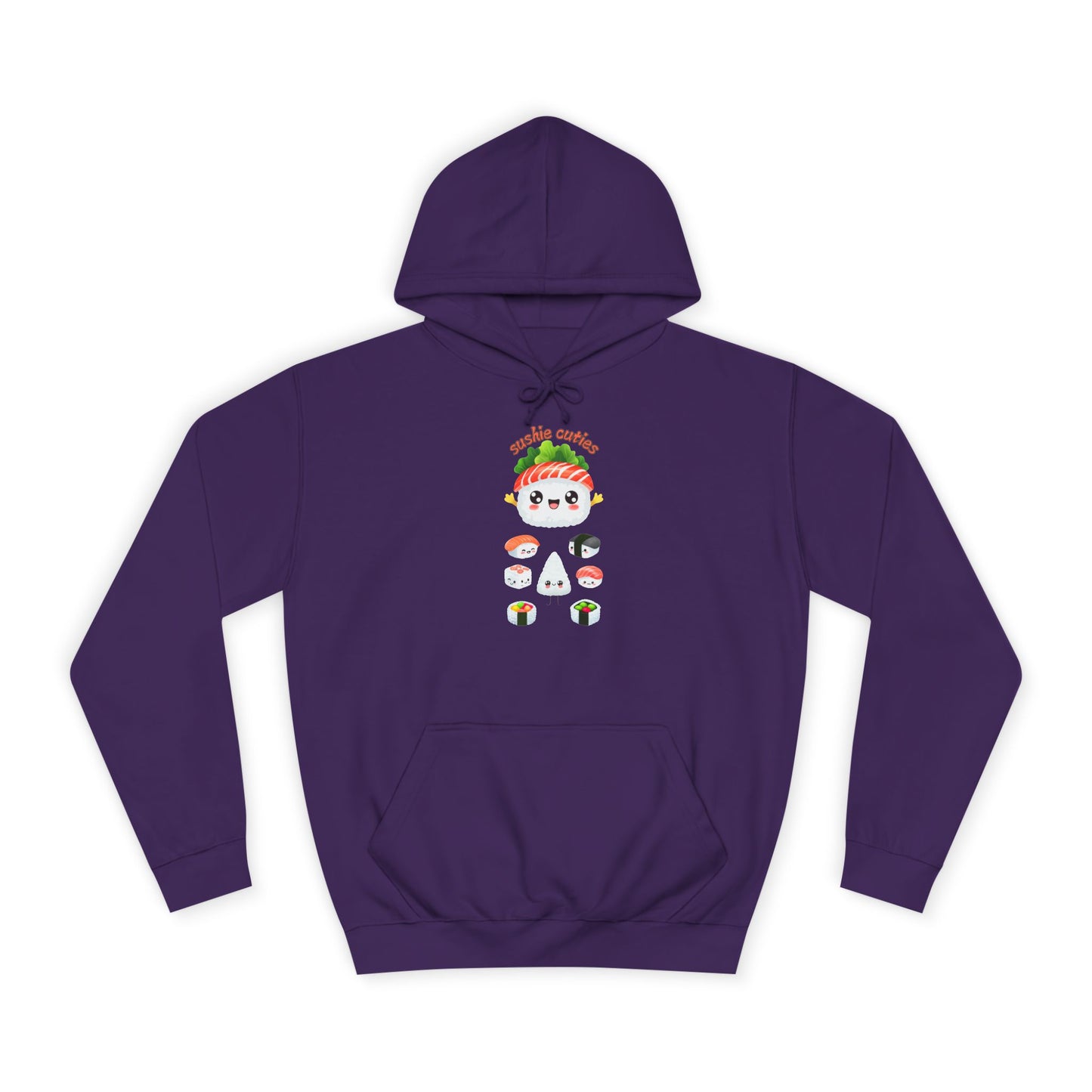 π£ Cute Sushi Characters White Sweater β Cozy & Fun for Men & Women! π£