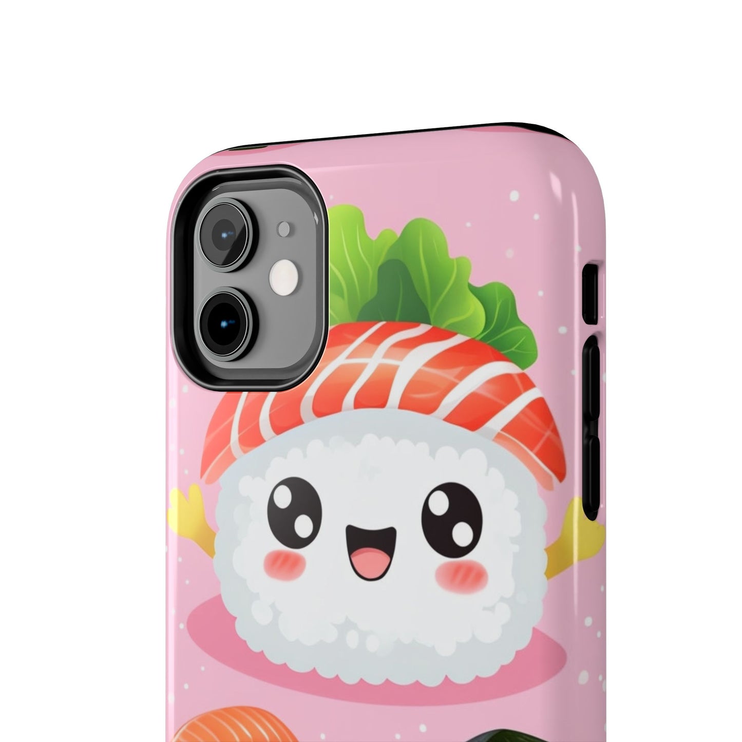 Adorable Sushi Tough Phone Case | Cute Kawaii Design for Food Lovers