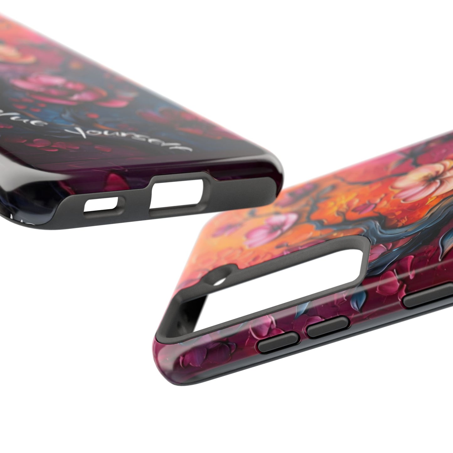 Value Yourself Floral Tough Phone Case