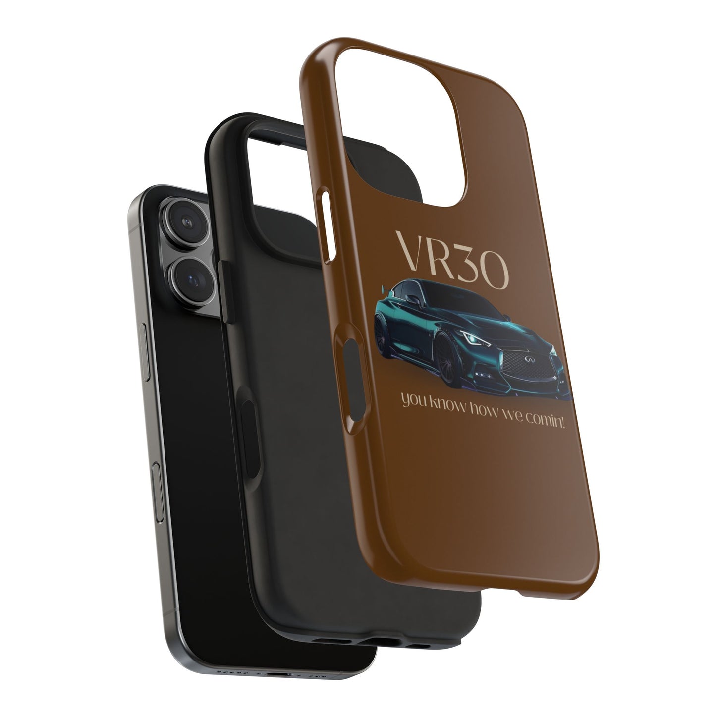 VR30 Sports Car Tough Phone Case - Stylish and Durable Protection for Car Enthusiasts
