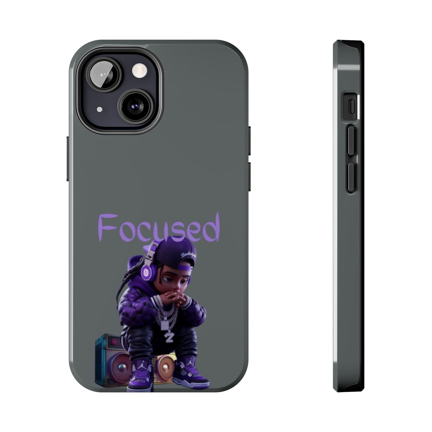Phone Case- Focused Tough Case- Durable Protection