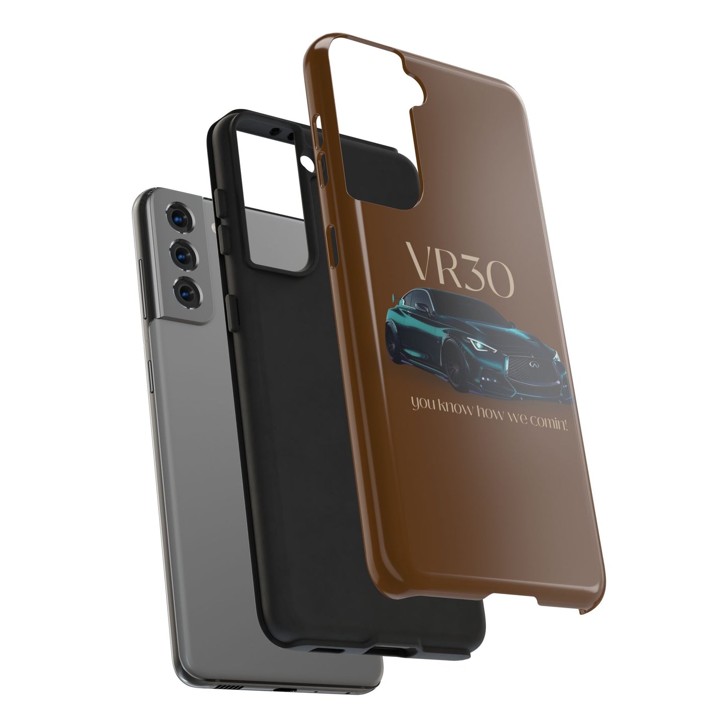 VR30 Sports Car Tough Phone Case - Stylish and Durable Protection for Car Enthusiasts