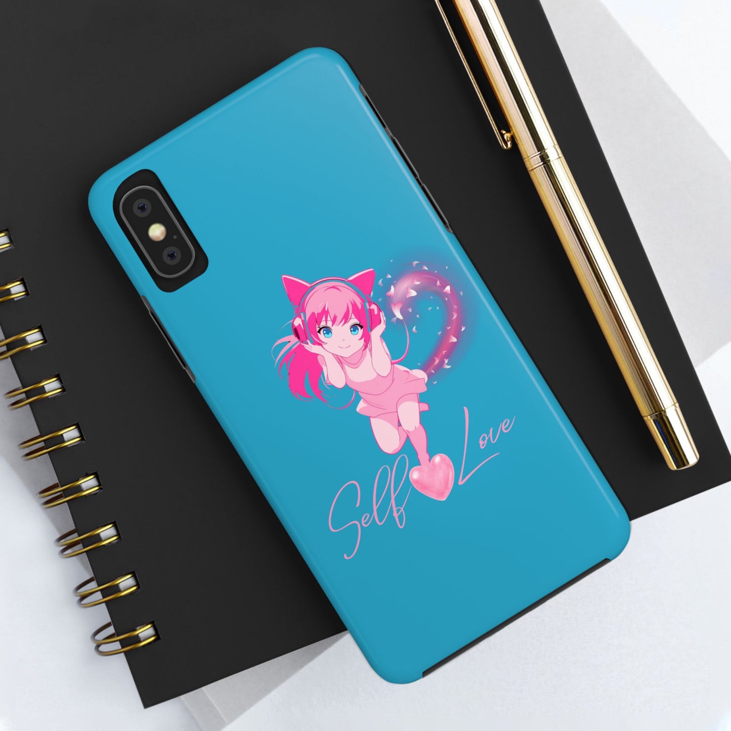 Self Love Tough Phone Case for Anime Lovers