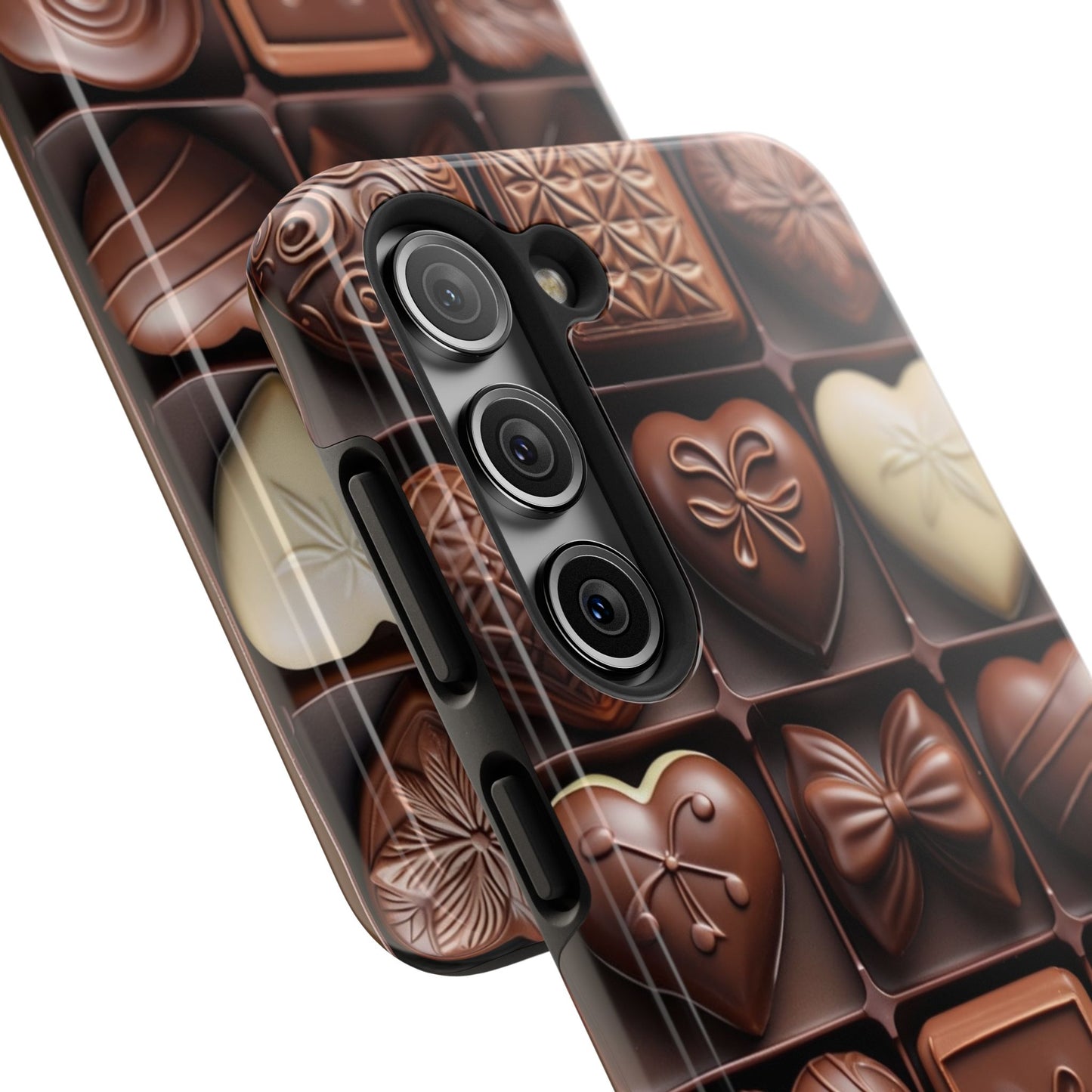 Chocolate Love Tough Phone Case - Perfect for Valentine's Day or Sweet Treat Lovers