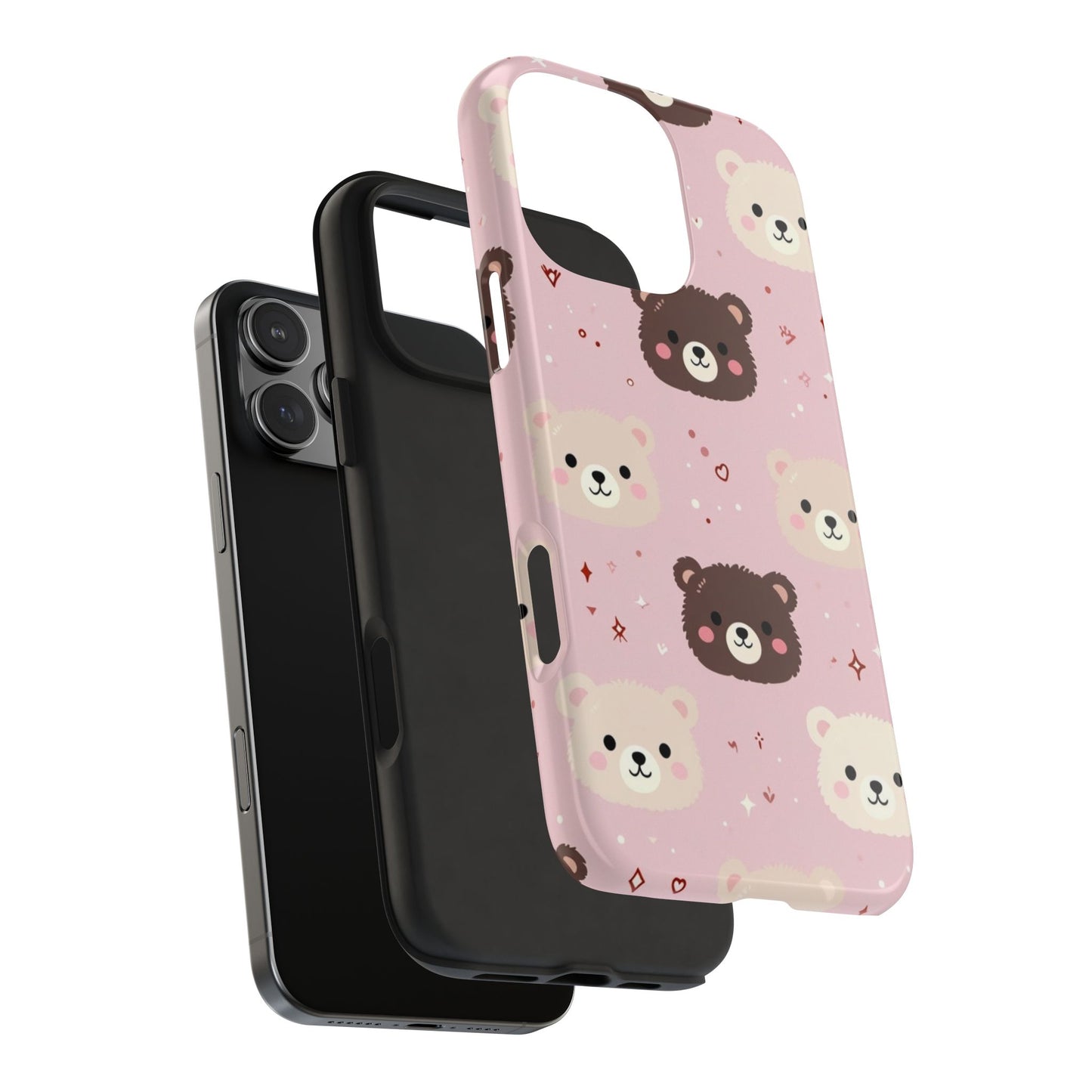 Tough Phone Cases- Cute Bears