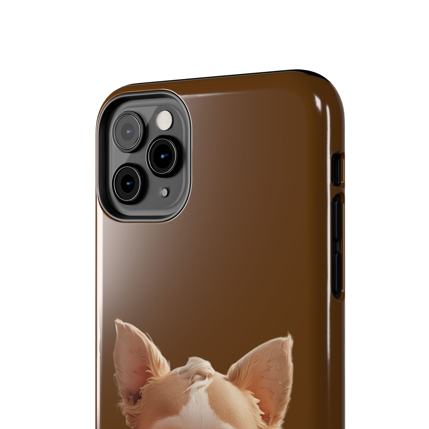Cute Chihuahua Tough Phone Case - 'Mama's Bestie' Design