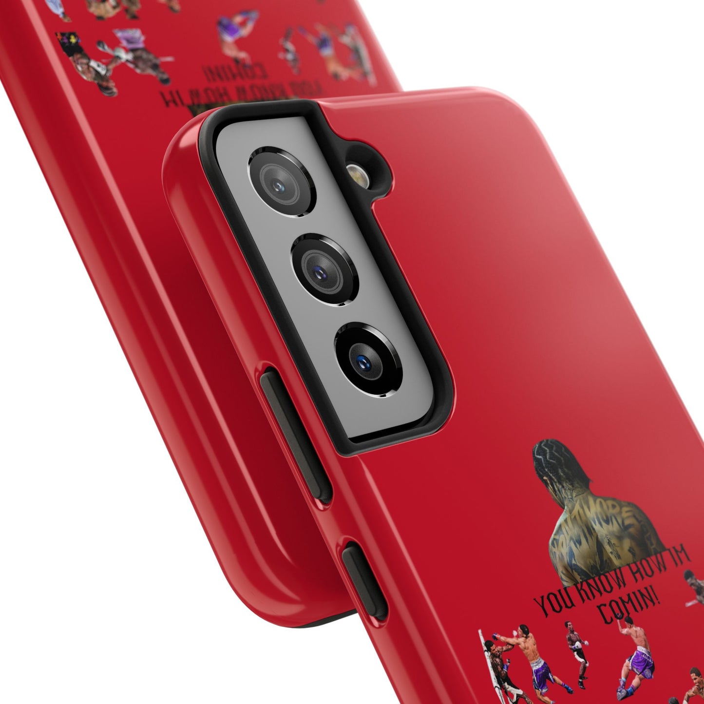Phone case- You Know How I'm Comin' Tough Phone Case - Durable Protection