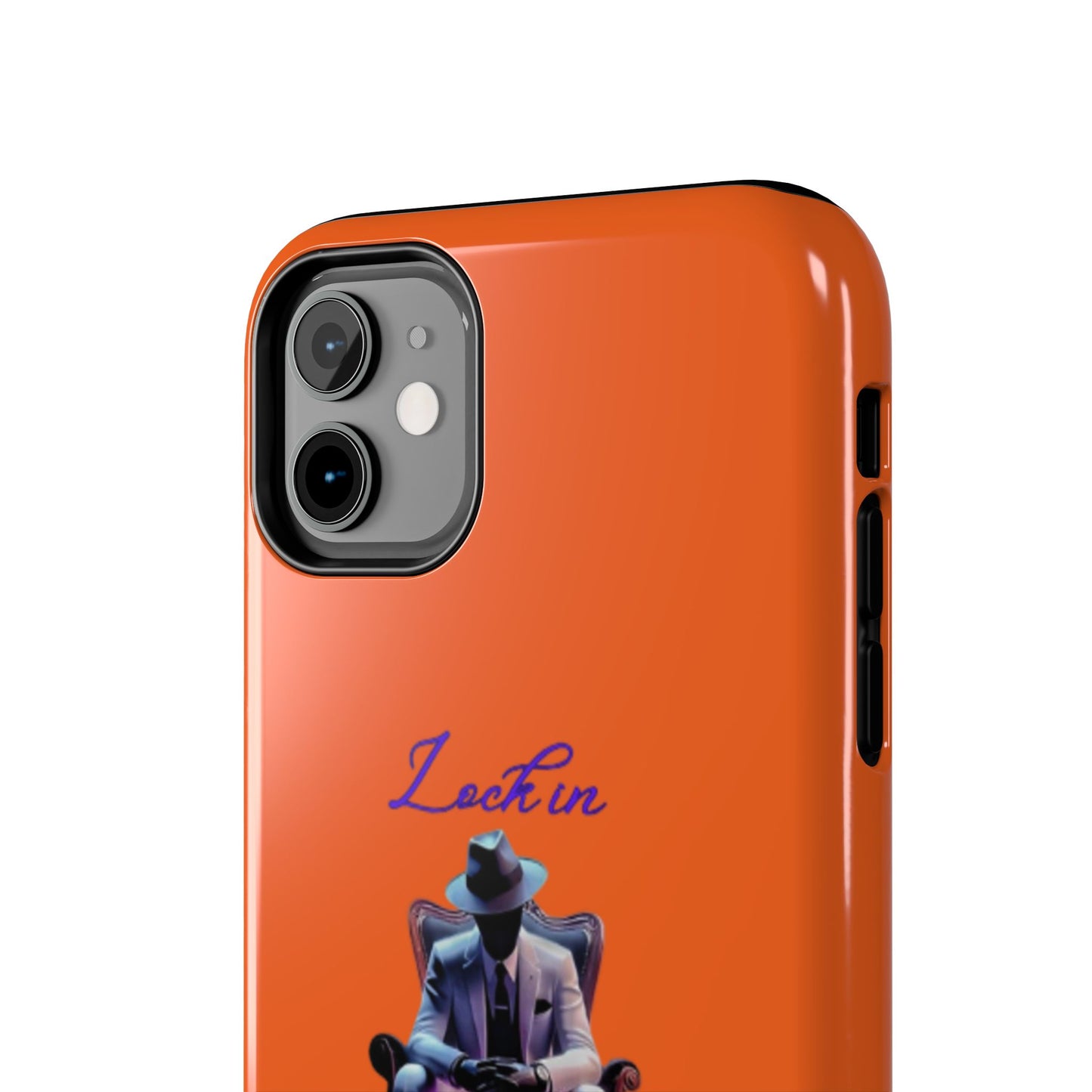 Phone case- Lock In, Stay discipline Tough Phone Case - Durable Protection