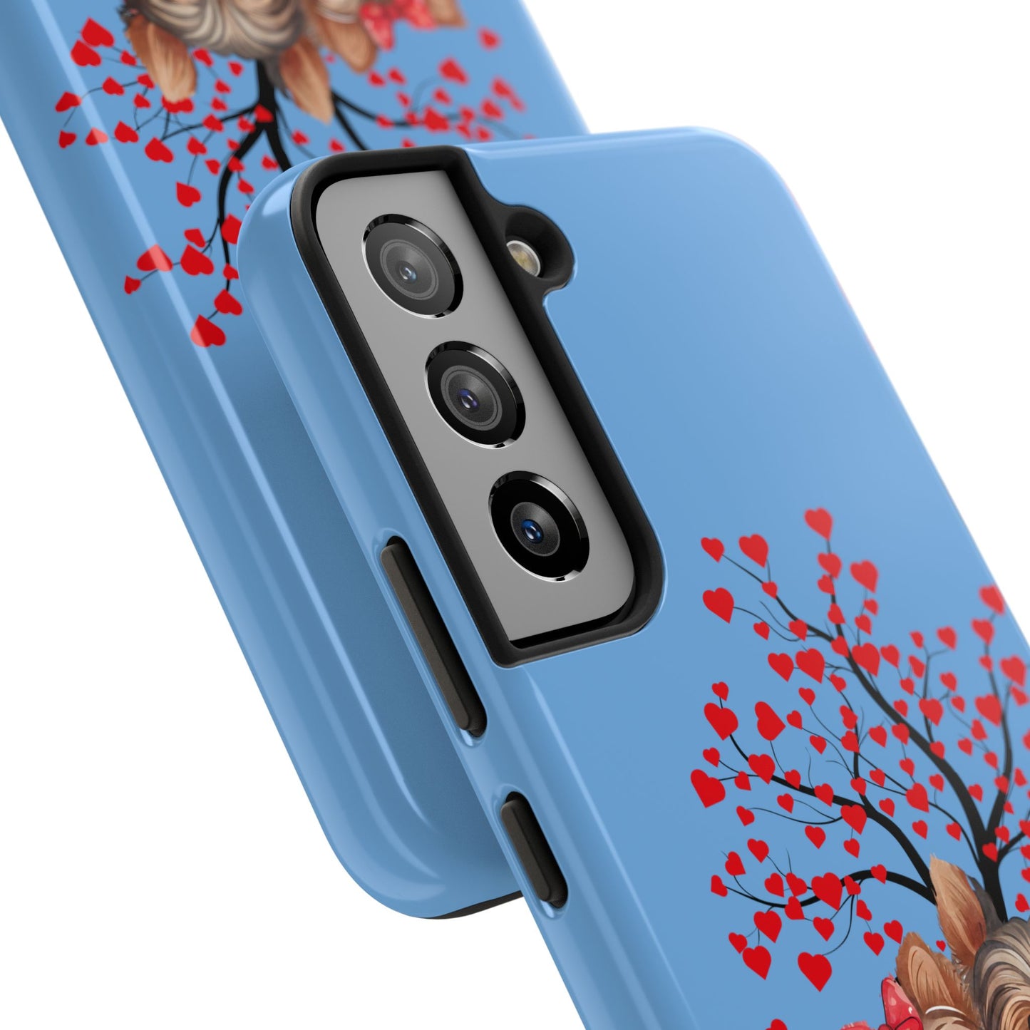 Cute Yorkshire Terrier Phone Case - "Value Each Other" Tough Case for Pet Lovers