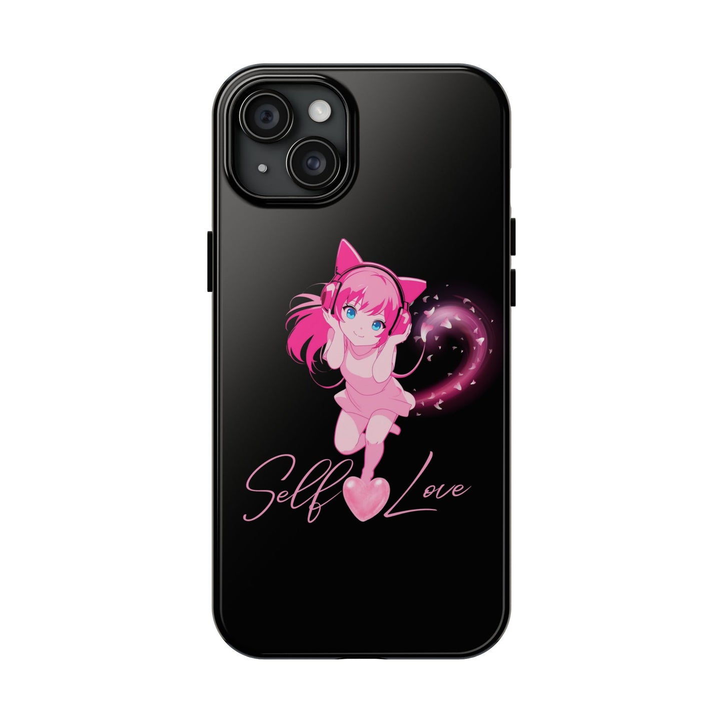 Self Love Tough Phone Case for Anime Lovers