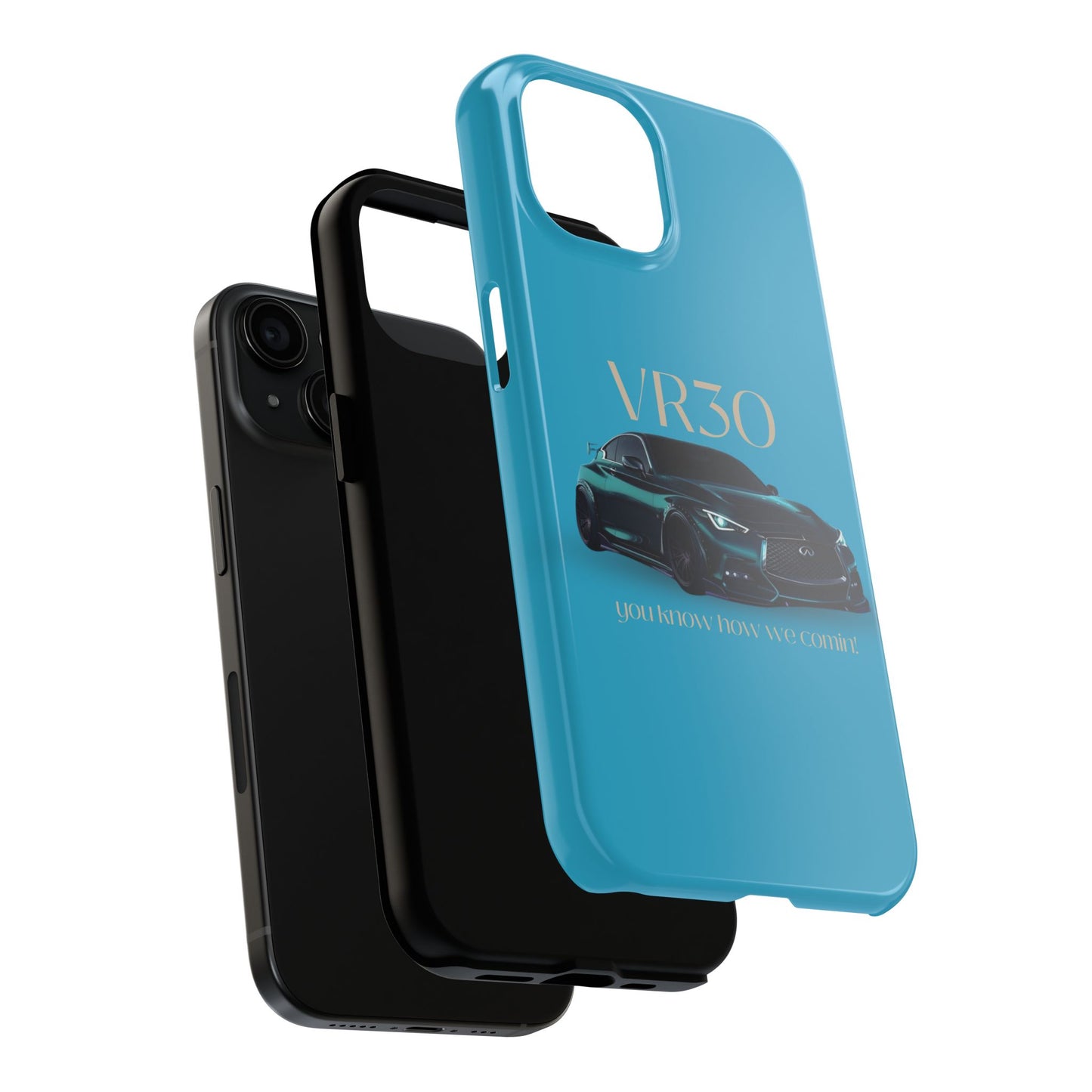 VR30 Sports Car Tough Phone Case - Stylish and Durable Protection for Car Enthusiasts